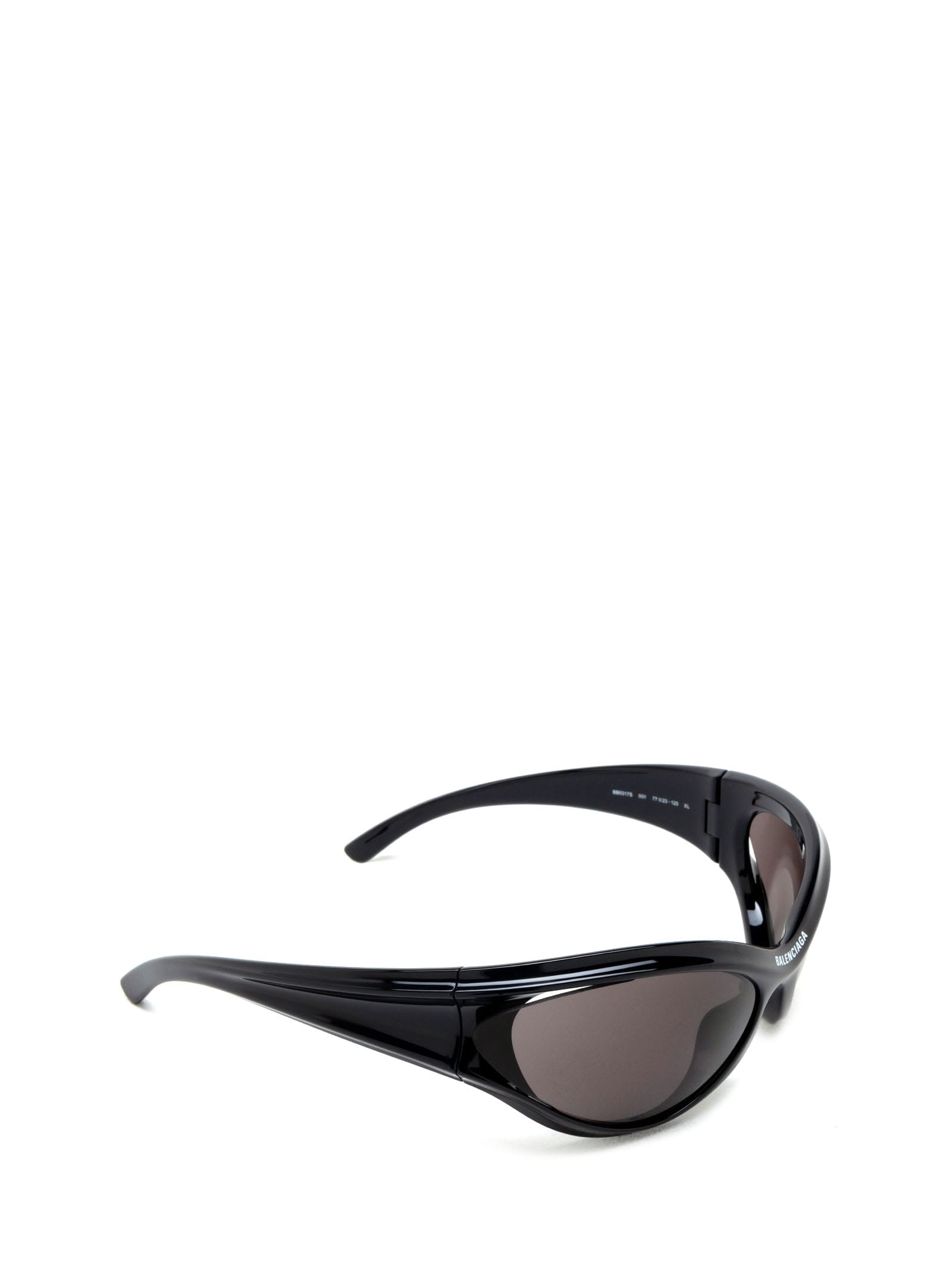 Shop Balenciaga Bb0317s Black Sunglasses