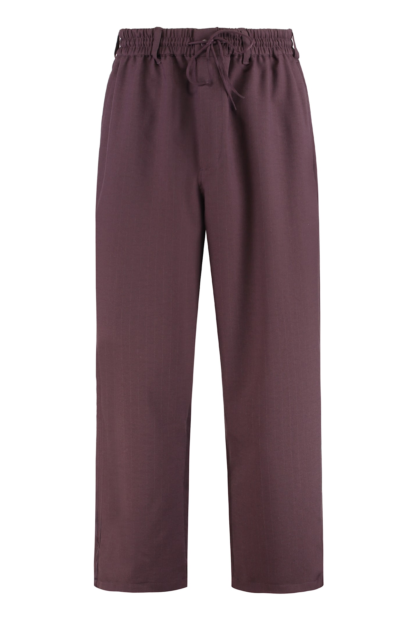 Y-3 Adidas Training Pants Sports Uniform In Burgundy