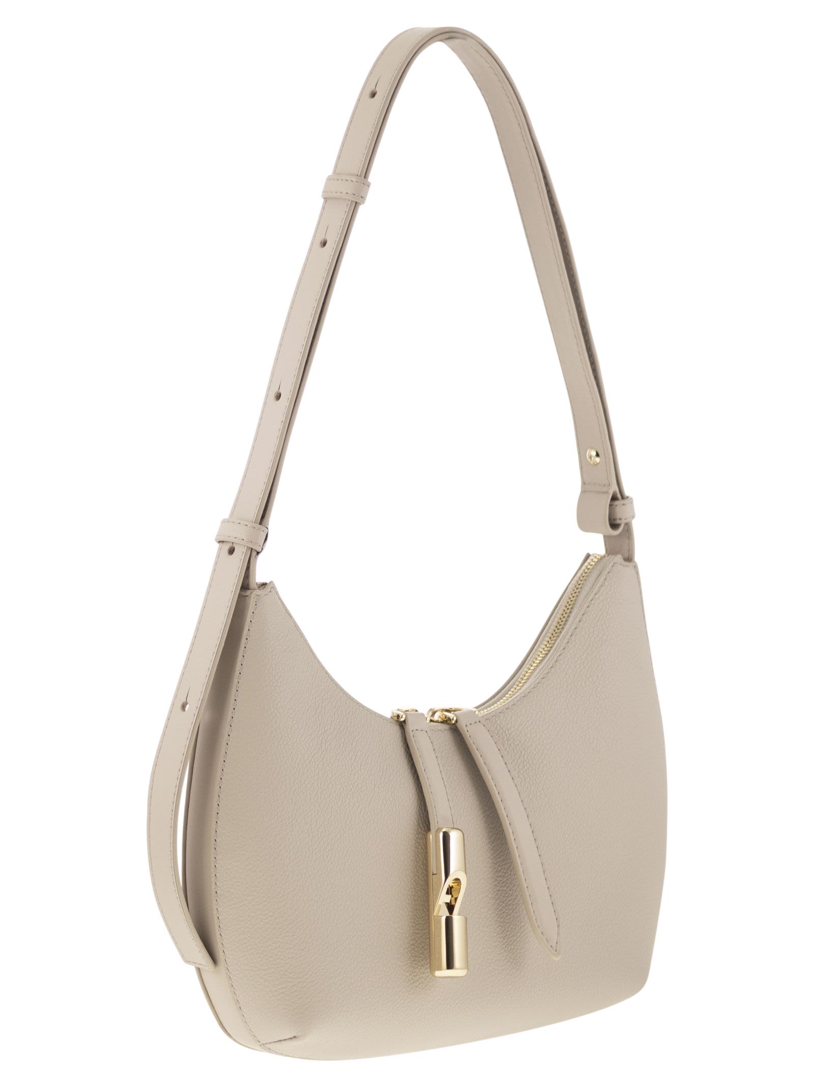 Furla Goccia S Shoulder Bag In Vanille