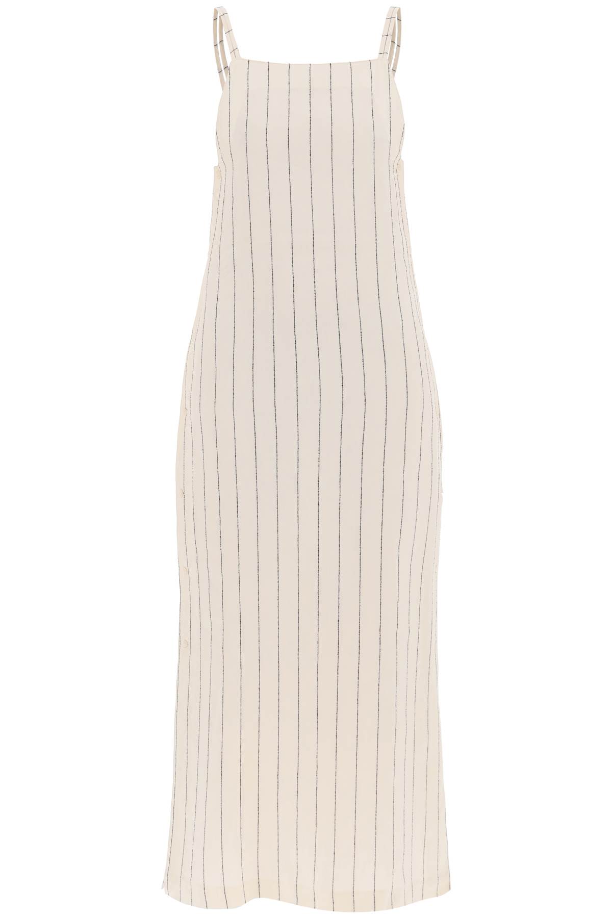 striped Sleeveless Dress Et