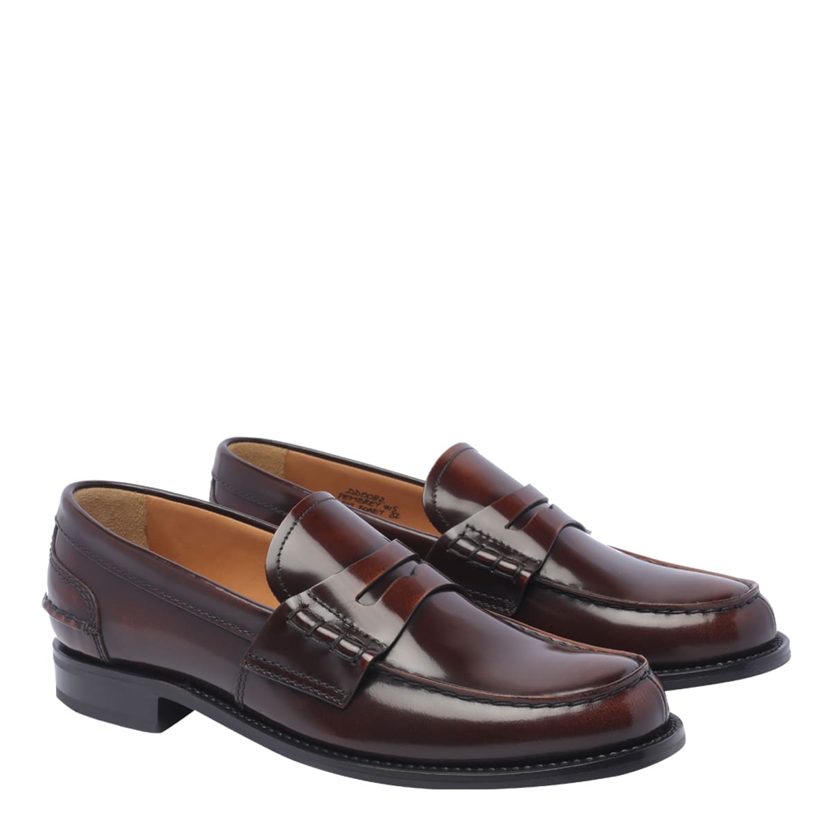 Shop Church's Pembrey Loafers In Red