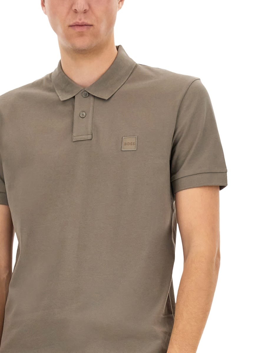 Hugo Boss Polo Basic In Cotone Boss
