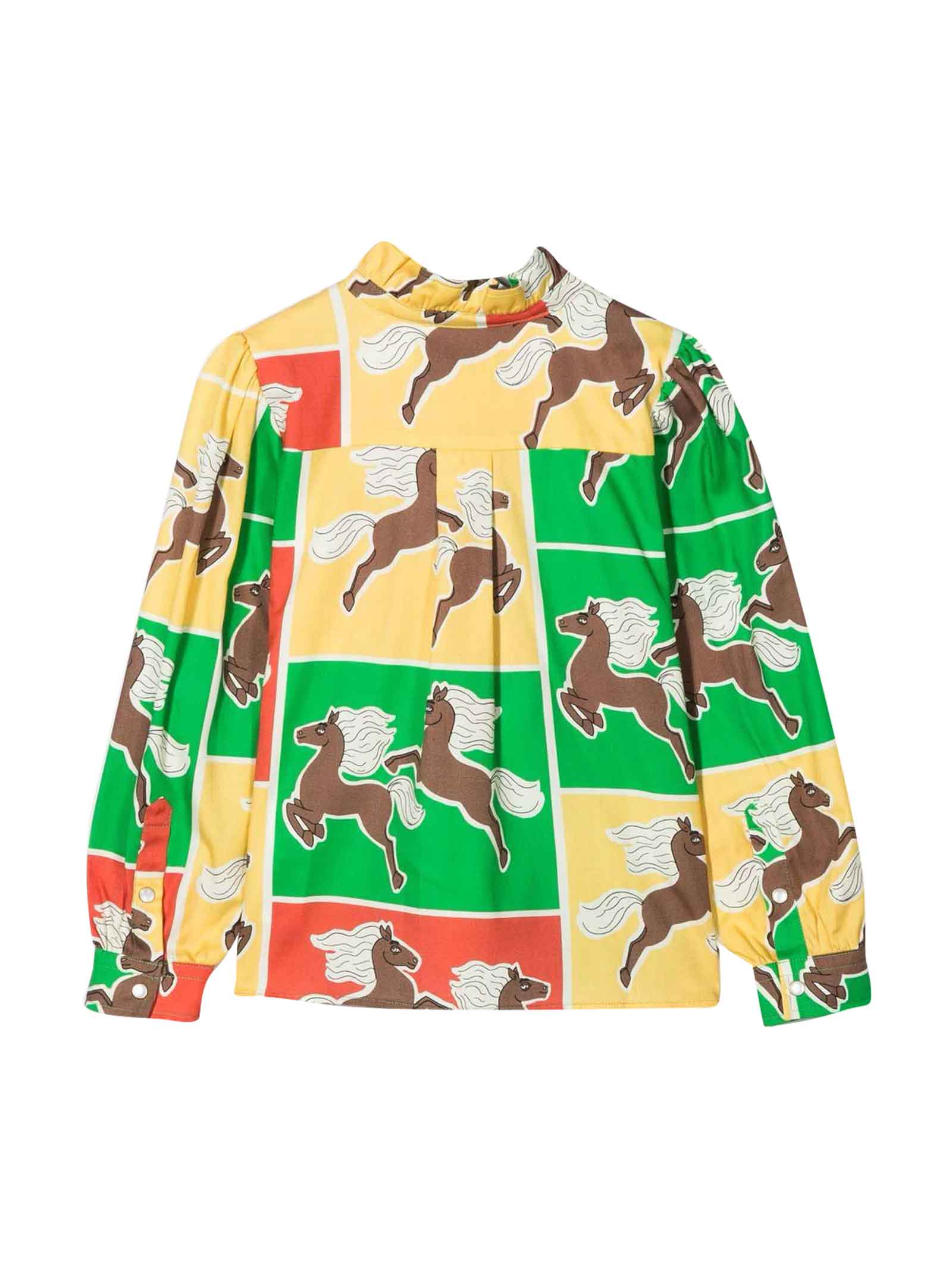 Shop Mini Rodini Multicolor Blouse Girl
