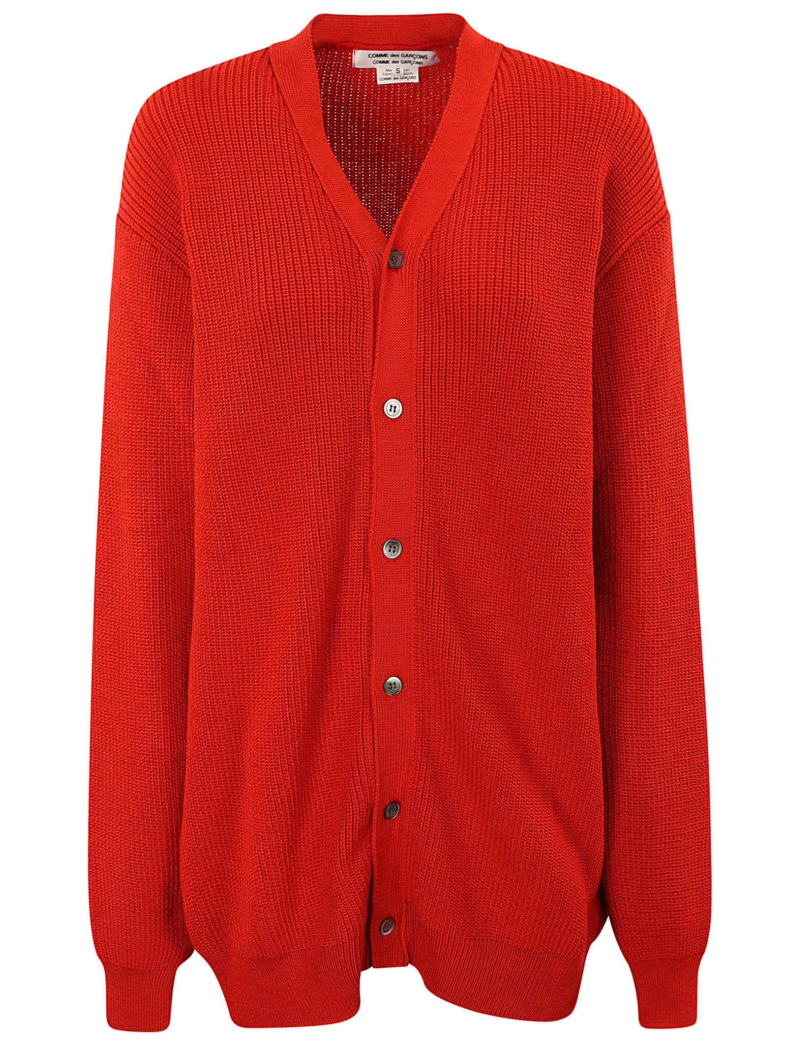 Shop Comme Des Garçons Comme Des Garçons Ladies Sweater In Red