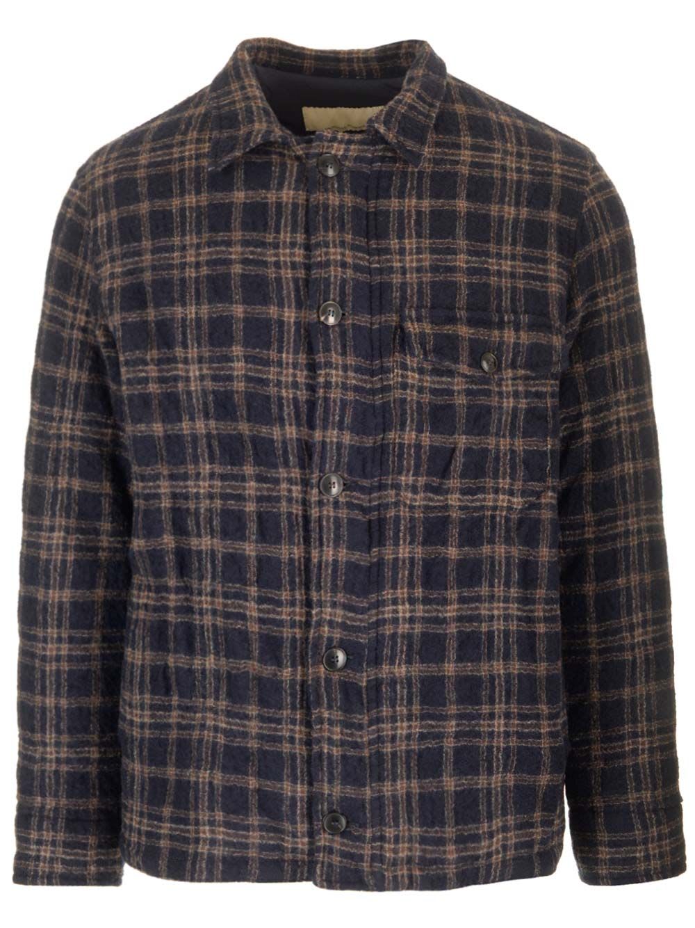 Overshirt In Wool Flannel