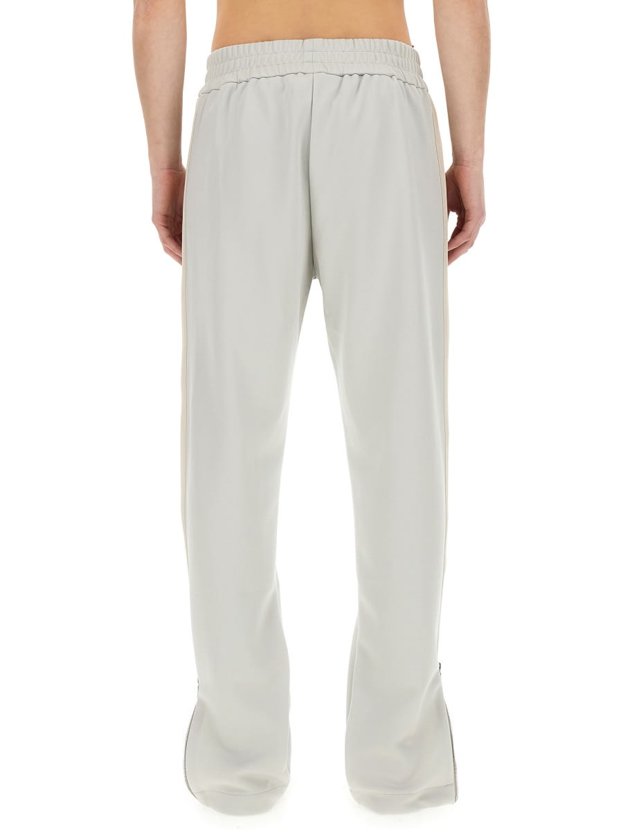 Shop Palm Angels Jogging Pants In Grey