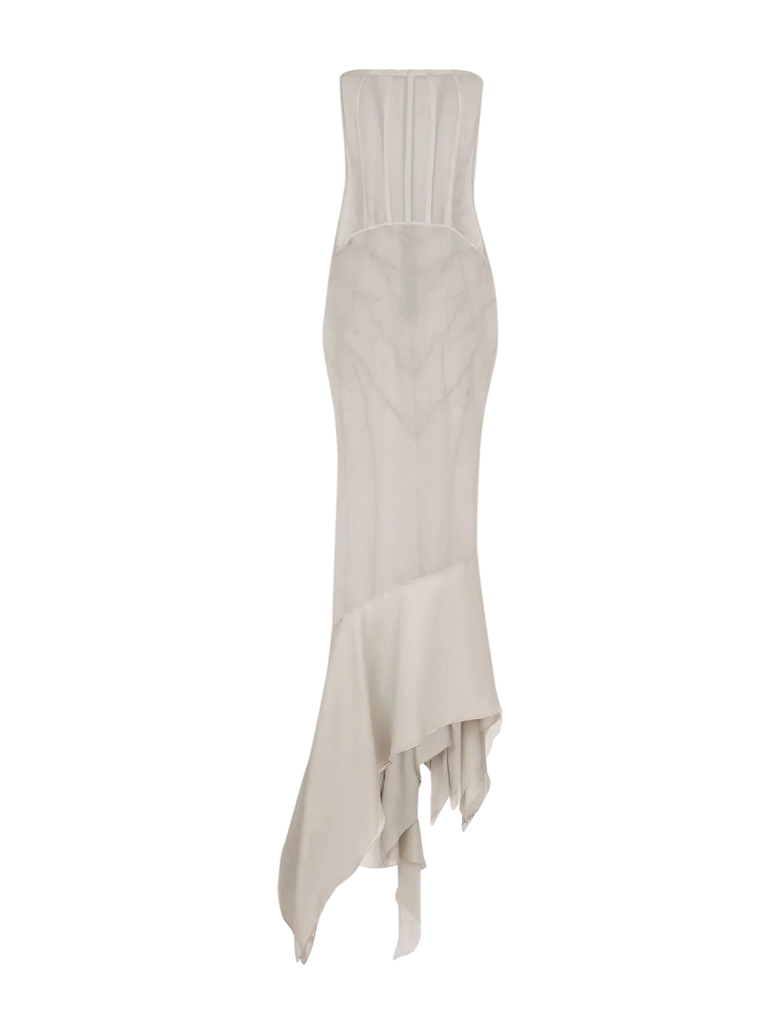 Dolce & Gabbana Kim Dolce&gabbana Long Silk Georgette Dress
