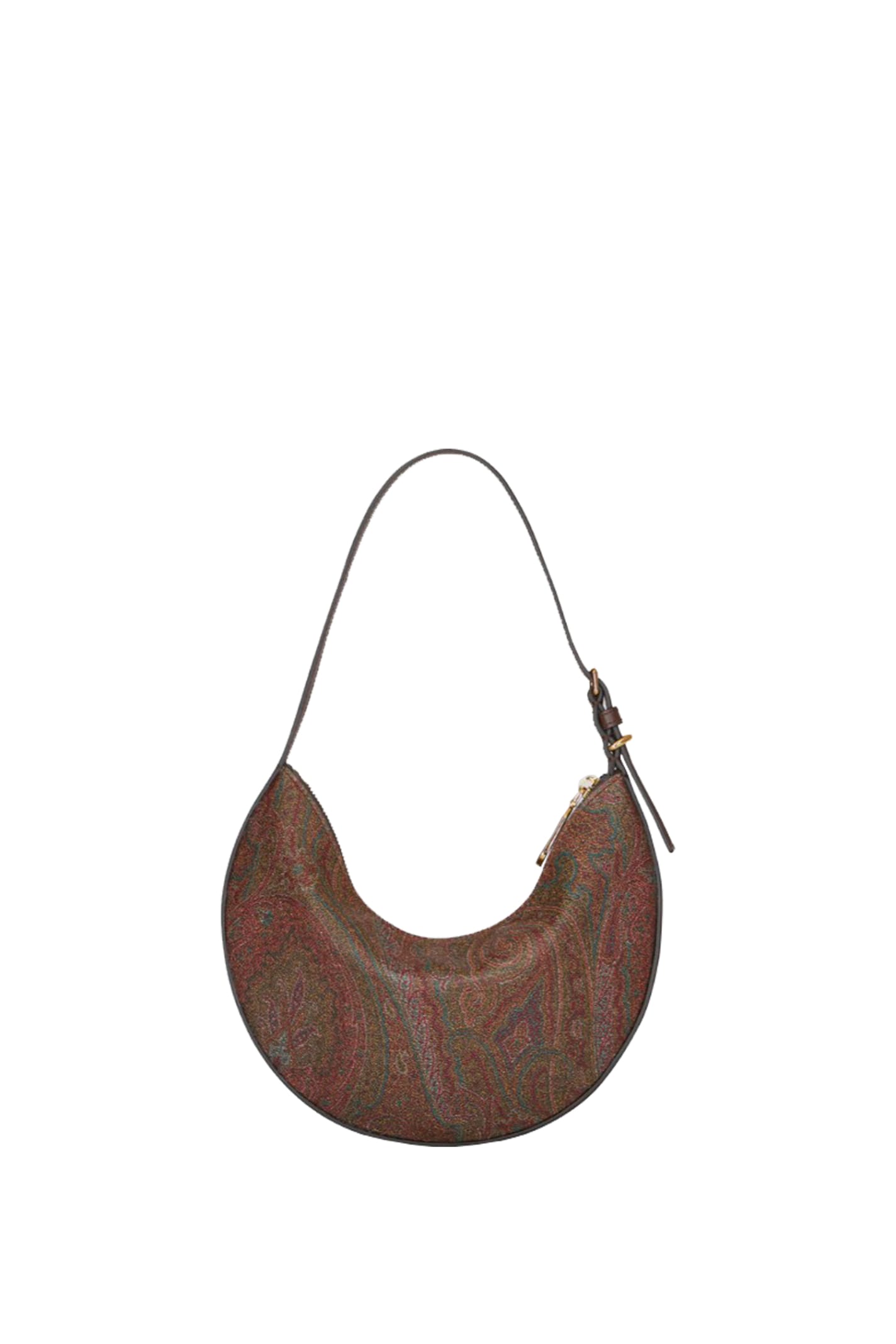 Shop Etro Shoulder Bag Hobo In Brown