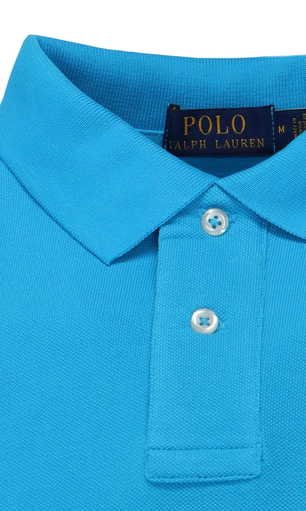 Shop Polo Ralph Lauren Classic Polo In Cove Blue