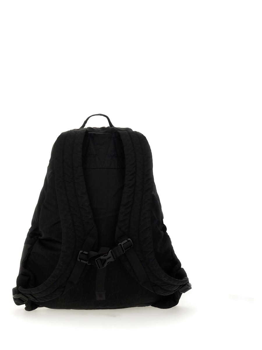 Shop C.p. Company Backpack With Logo In Black
