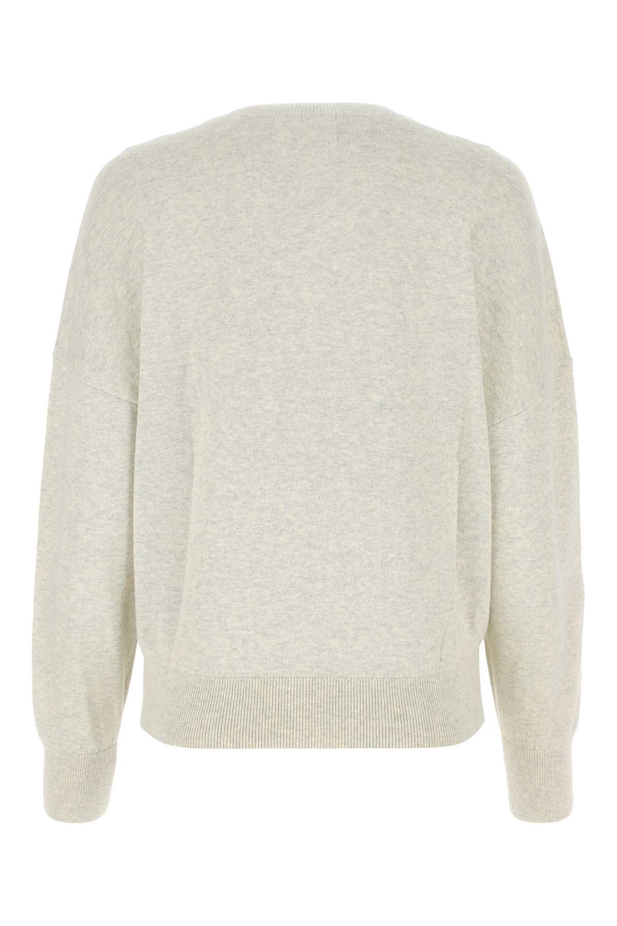 Marant Etoile Melange Sand Cotton Blend Marisans Sweater In Pattern