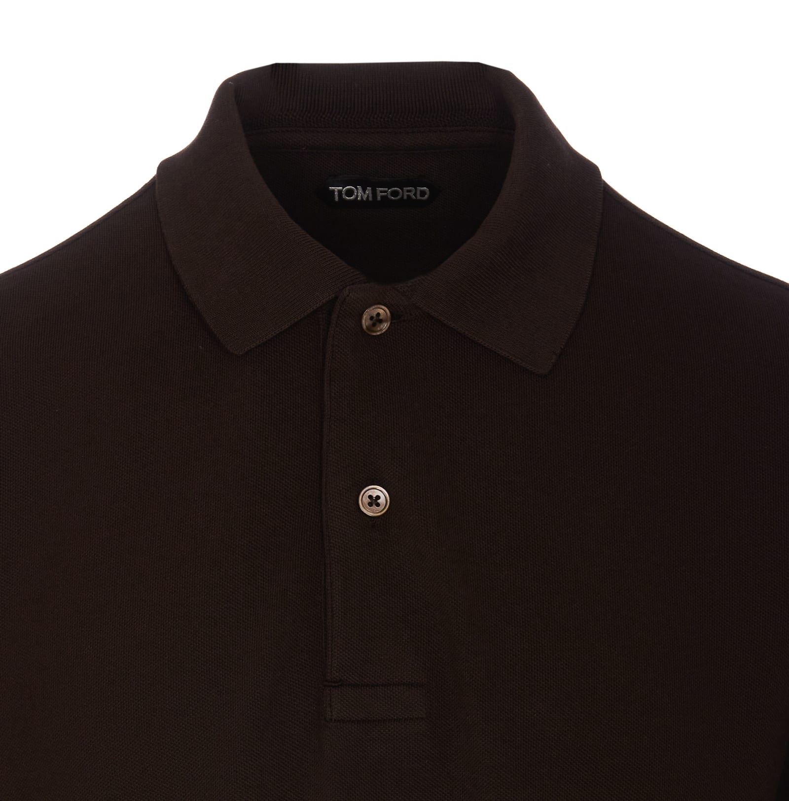 Shop Tom Ford Polo In Brown