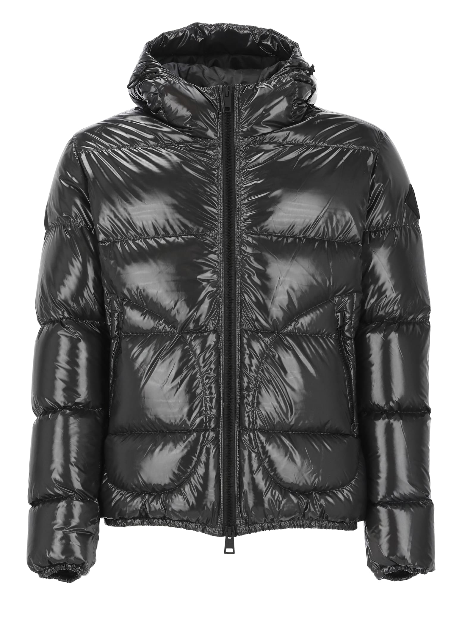 HERNO DOWN JACKET WITH LOGO 