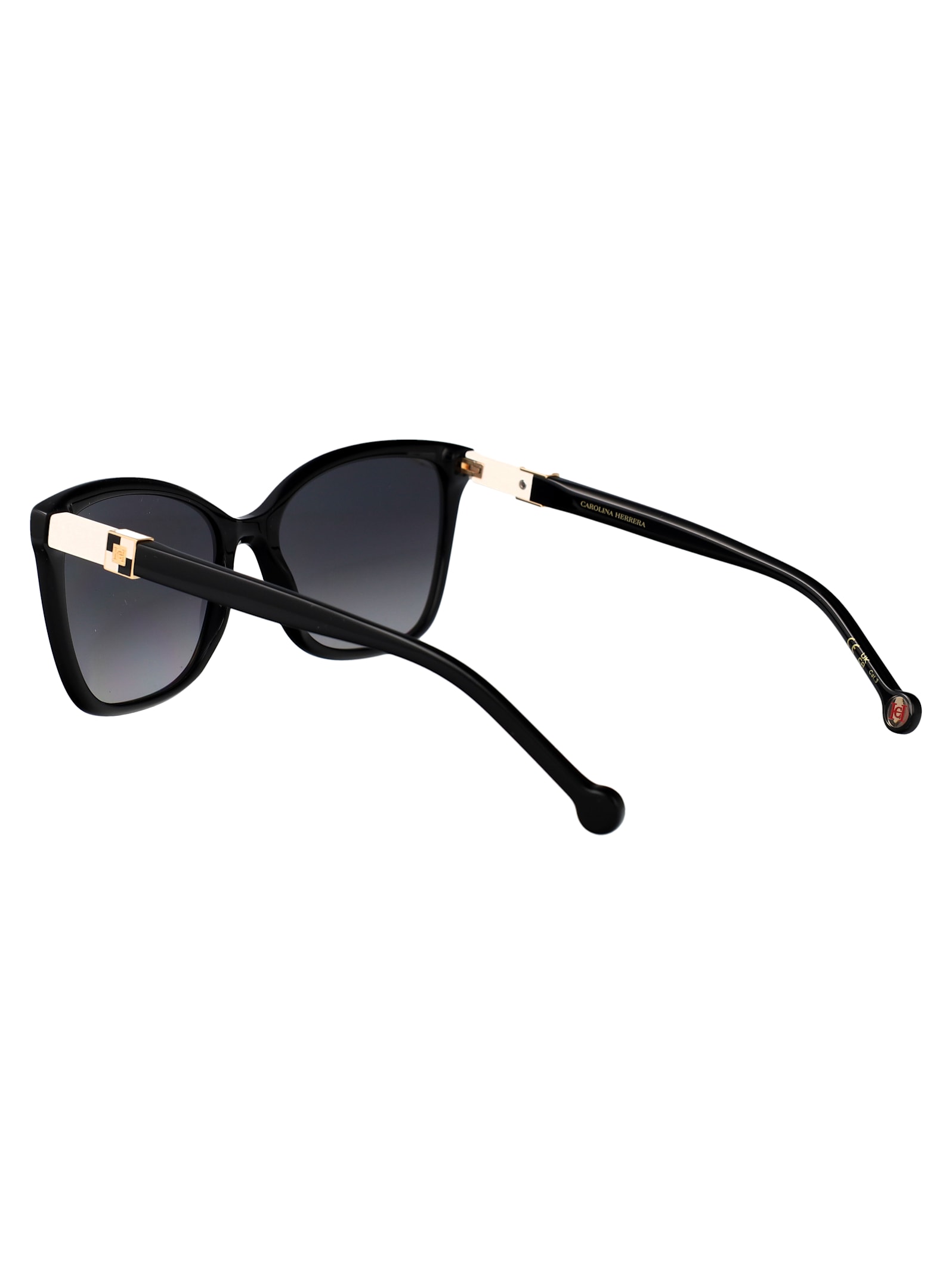Carolina Herrera Her 56mm Gradient Rectangular Sunglasses In Blue