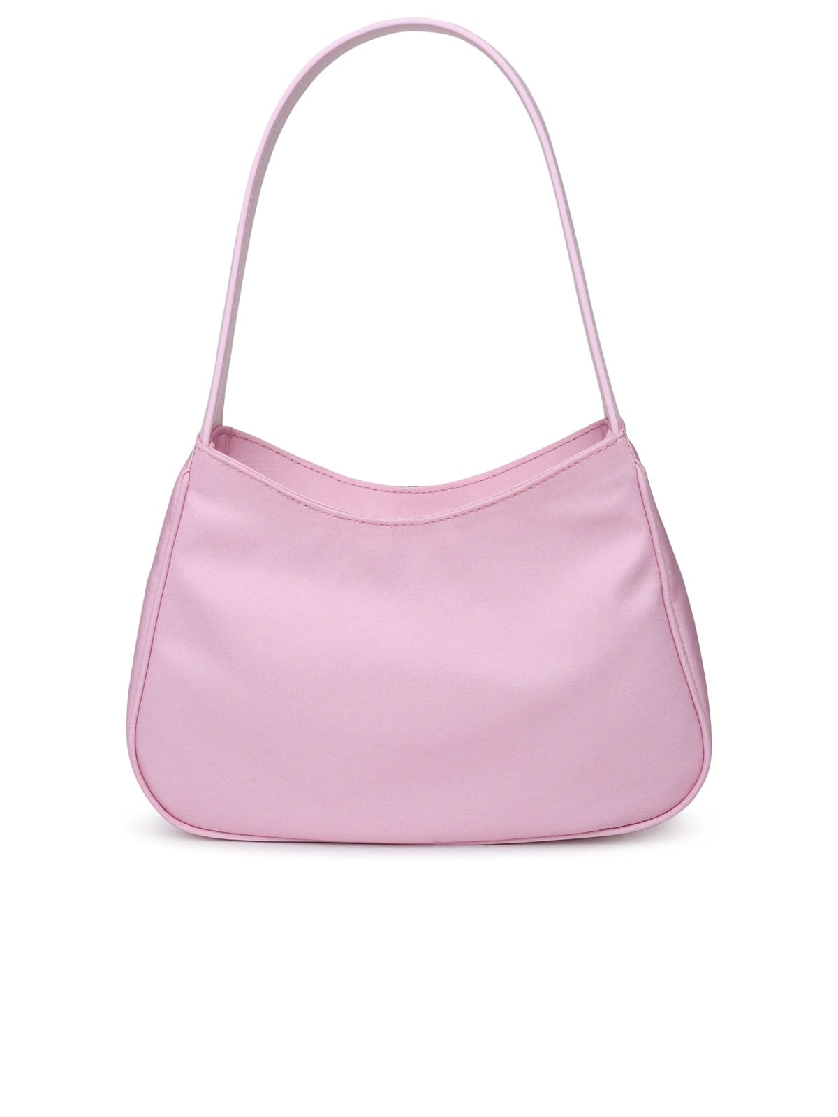 Shop Palm Angels Venice Pink Nylon Hobo Bag