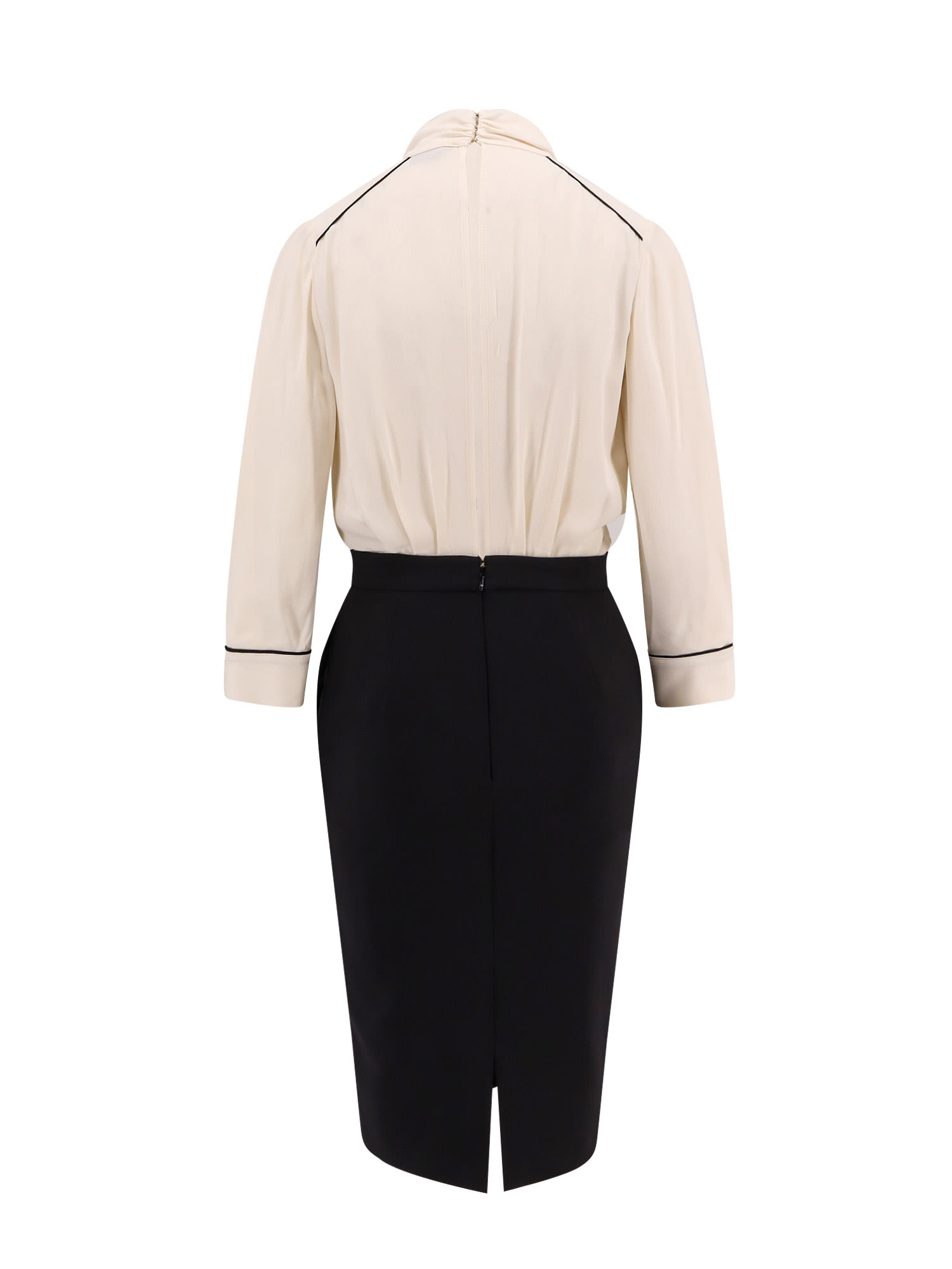 Elisabetta Franchi Dress In Black
