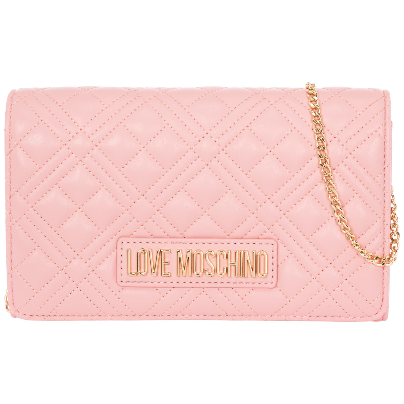 Love Moschino Soft Heart Bit Crossbody Bags