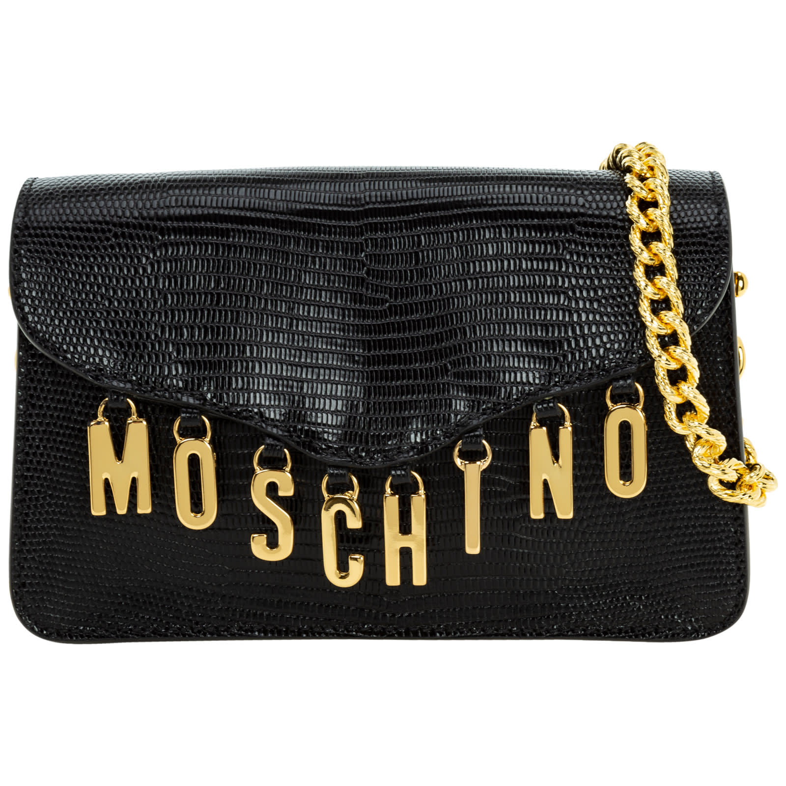 Moschino Ikonik Crossbody Bags