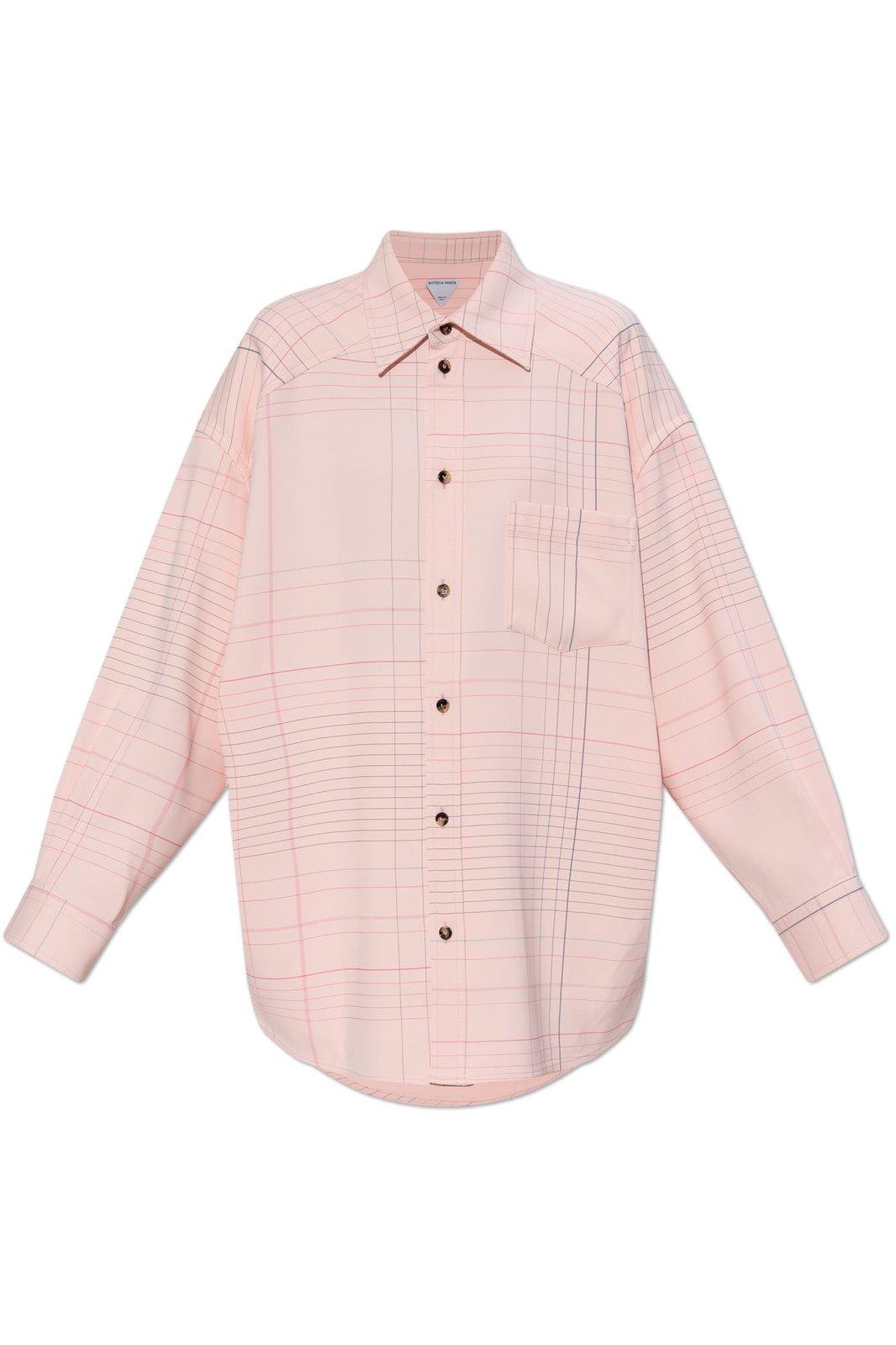 Shop Bottega Veneta Notebook Shirt In Pink