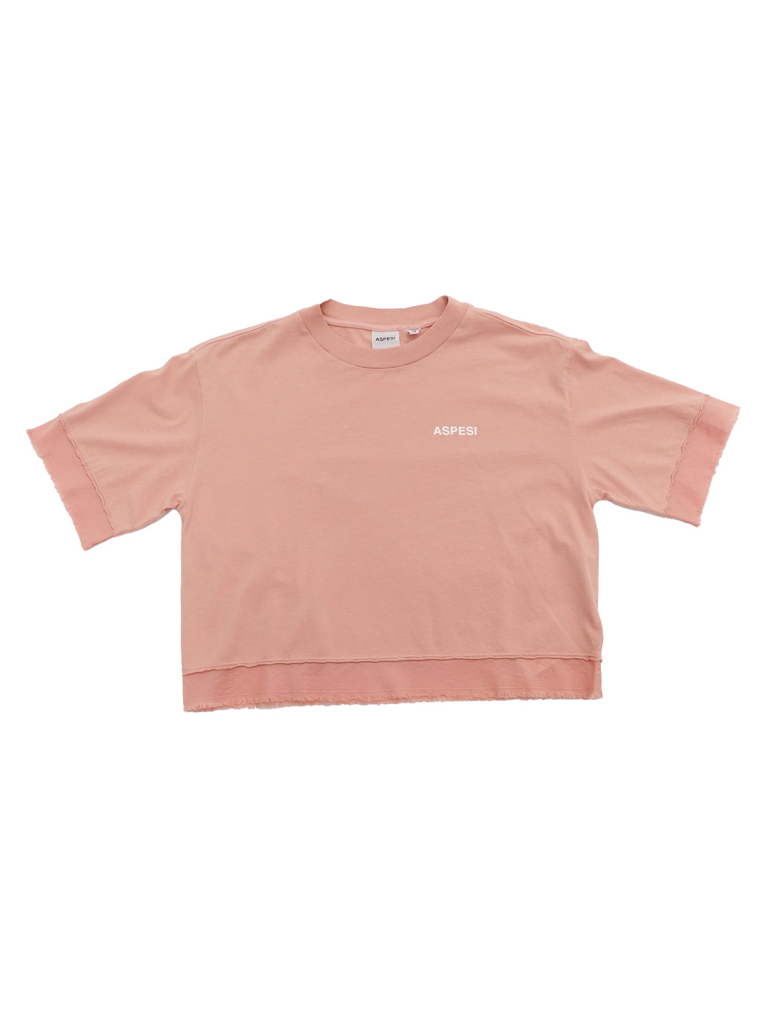 Aspesi Short Sleeved T-shirt In Pink