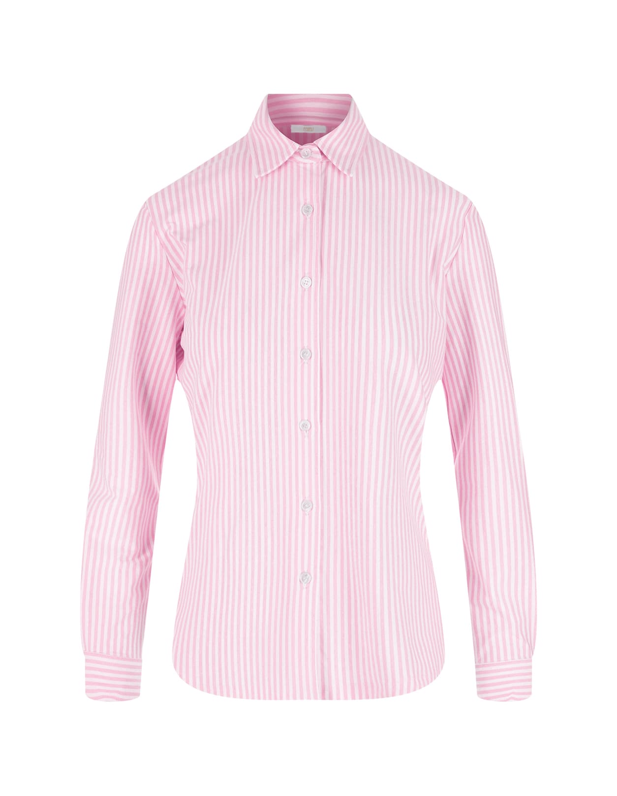 Fedeli Pink Striped Pepe Ml. Tecno Jersey Shirt
