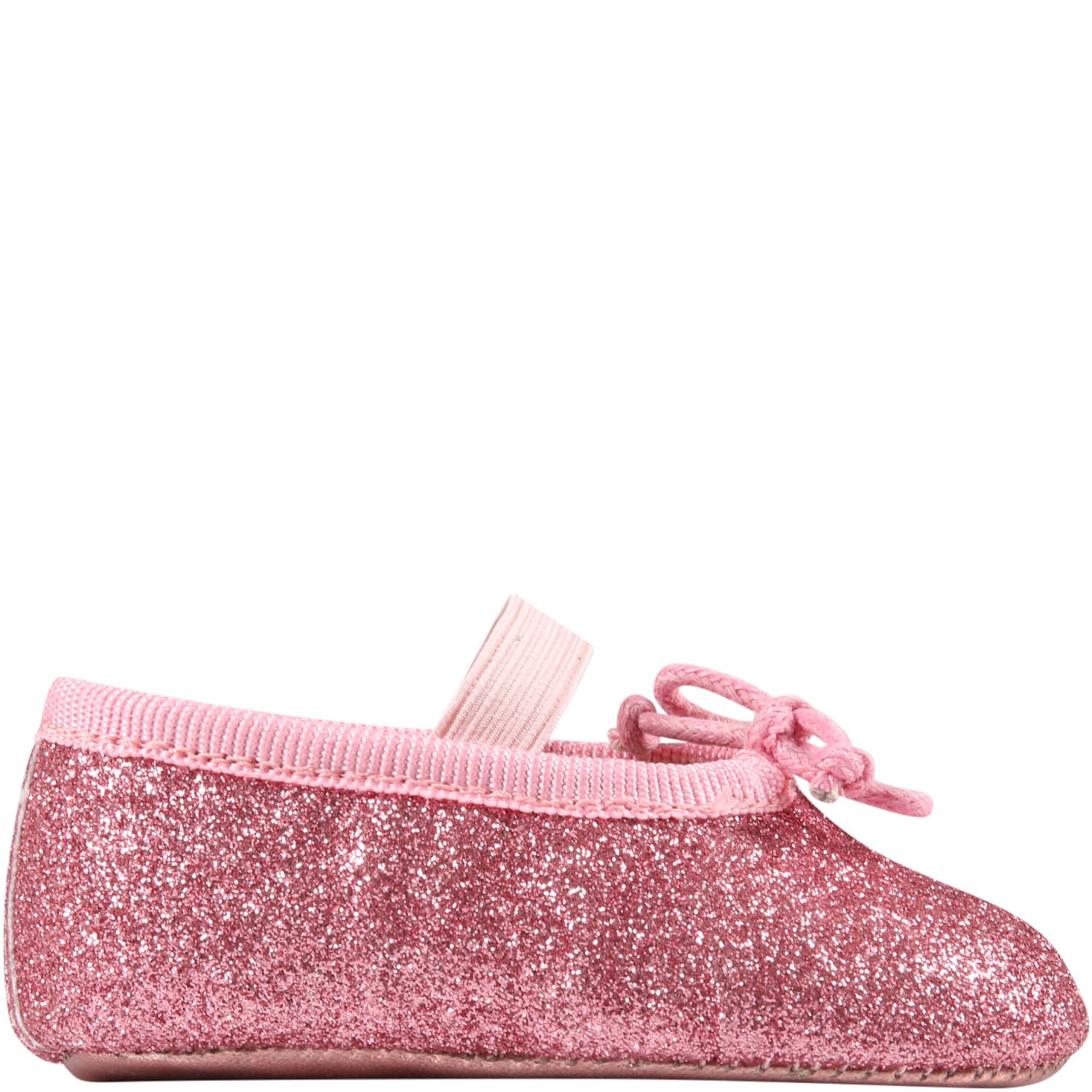 Gallucci Pink Ballet Flats For Baby Girl