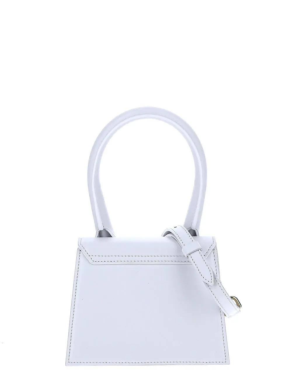 Jacquemus Le Chiquito Moyen Handbag In White