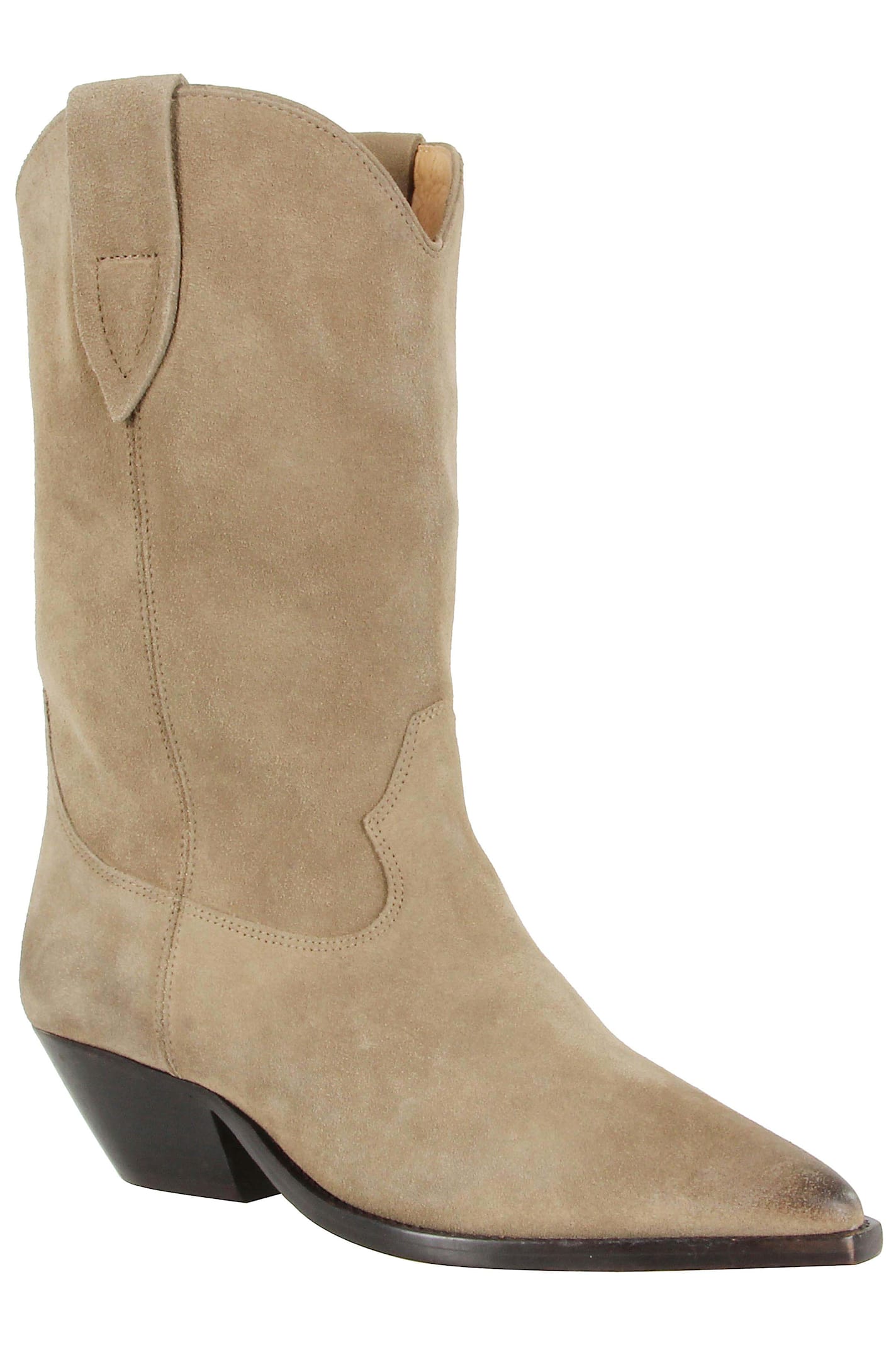 Isabel Marant Duerto Suede Boots In Brown