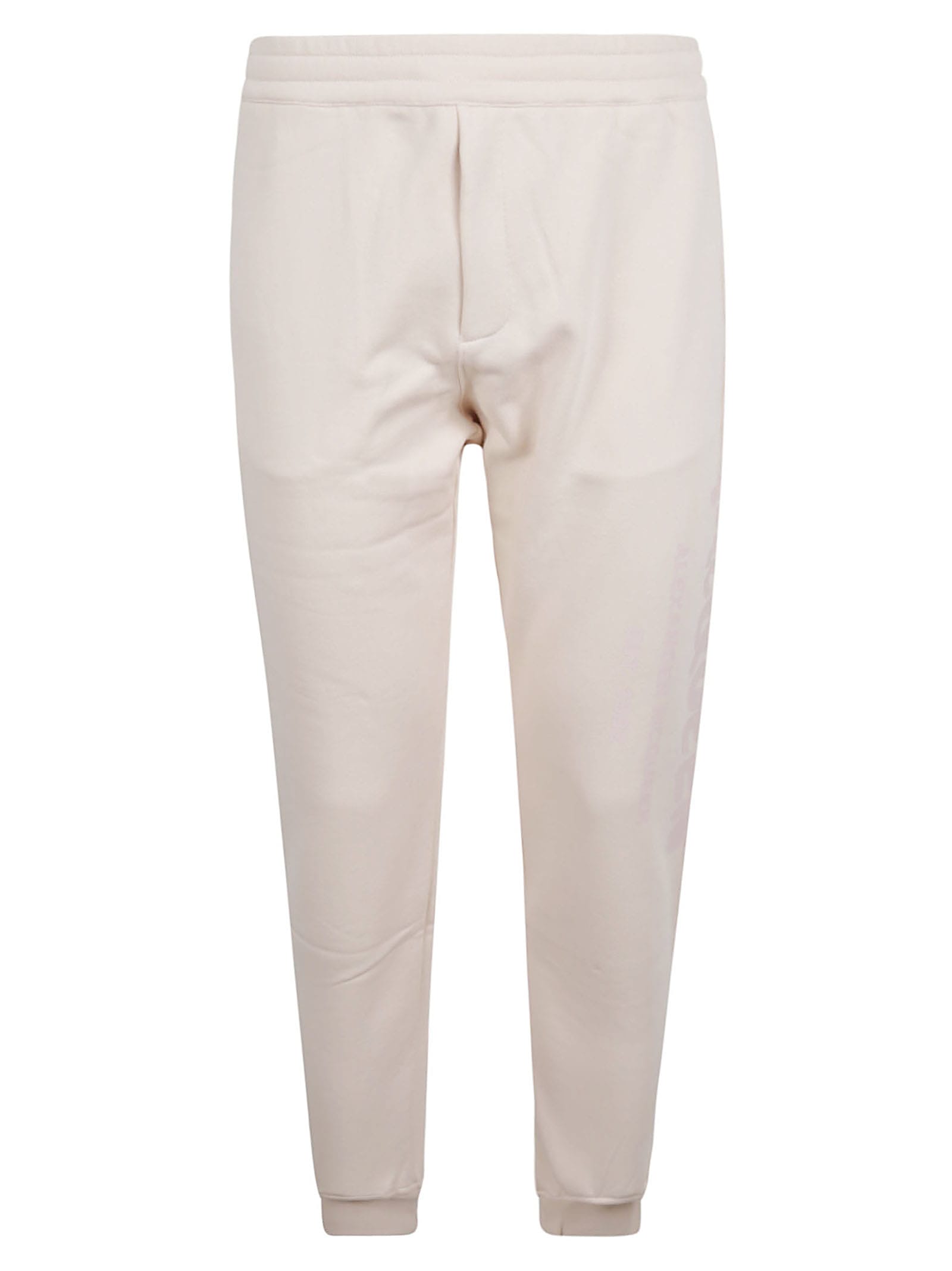 Alexander McQueen Logo Sided Ribbed Track Pants