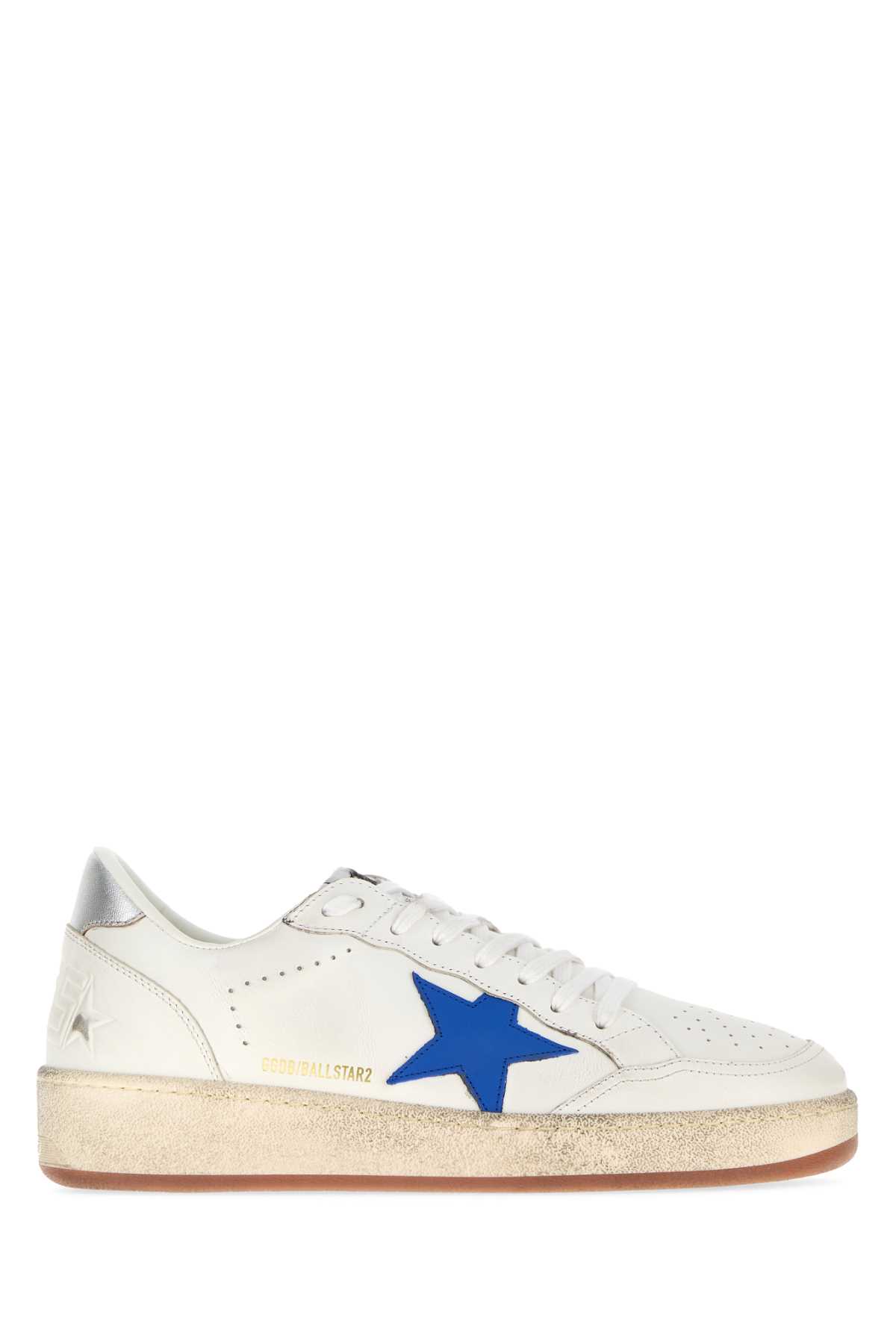 White Leather Ball Star 2 Sneakers
