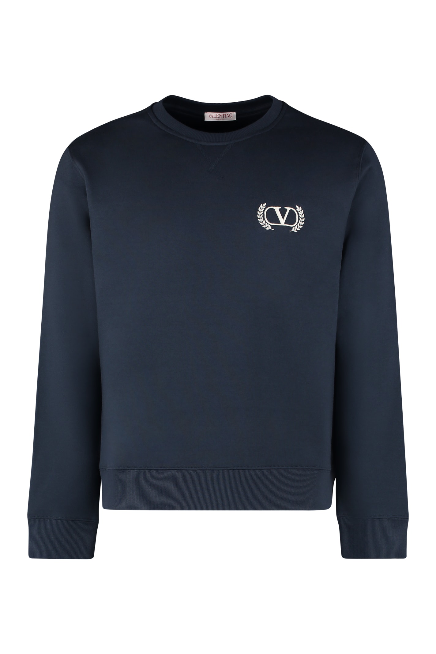 Valentino Embroidered Cotton Sweatshirt