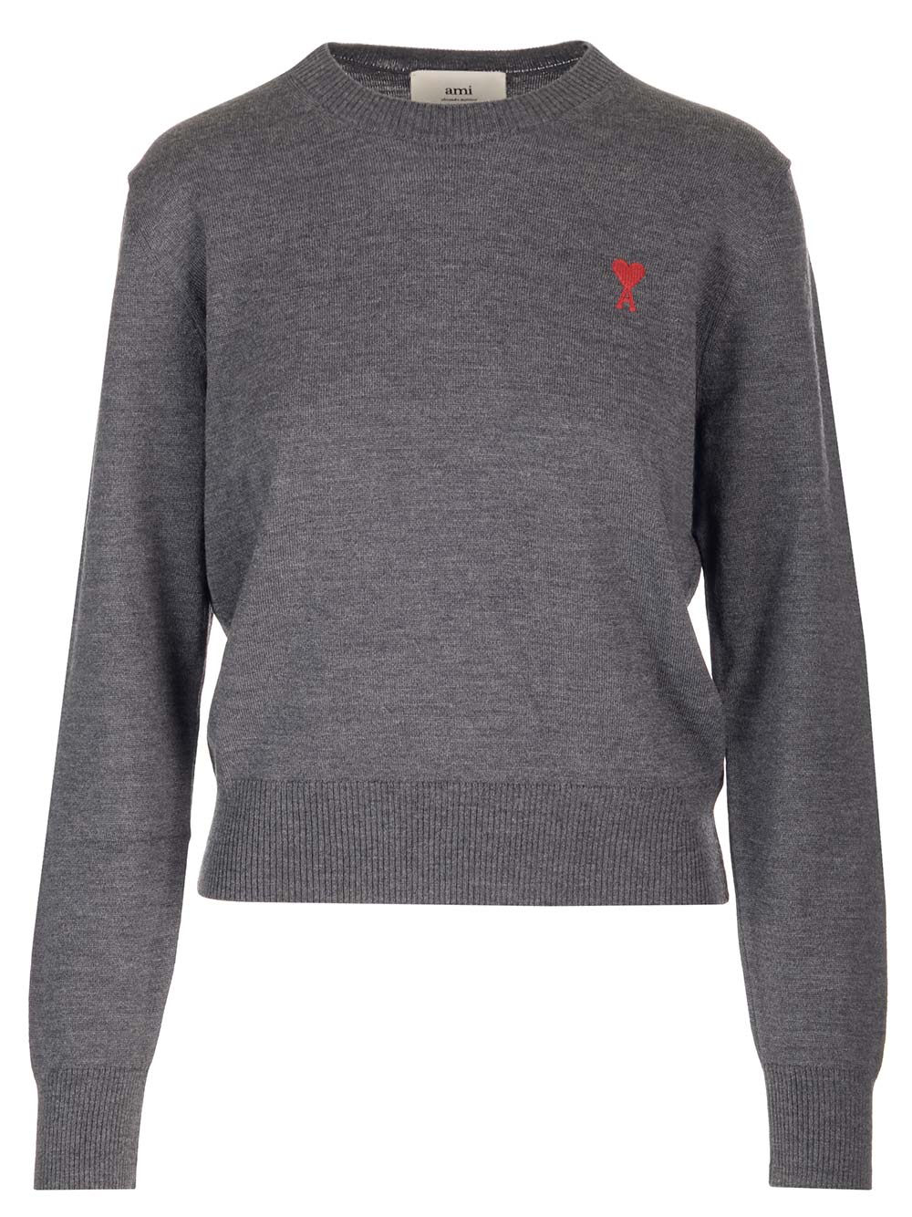 Ash Gray Wool Sweater