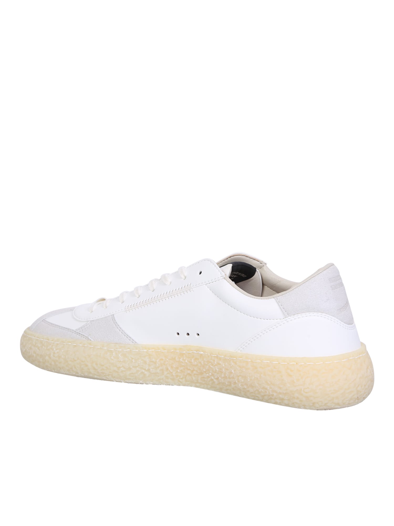 Shop Puraai Classic Sneakers In White