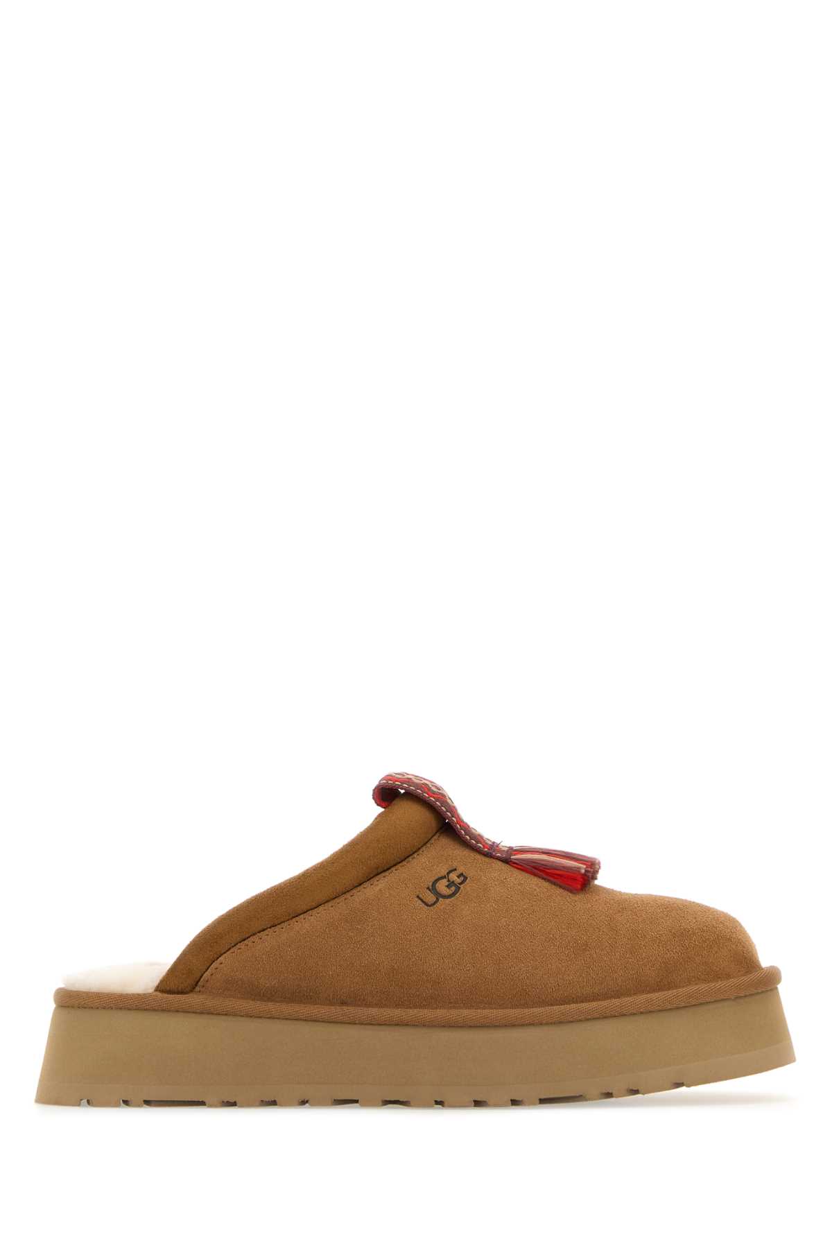 Camel Suede Tazzle Slippers