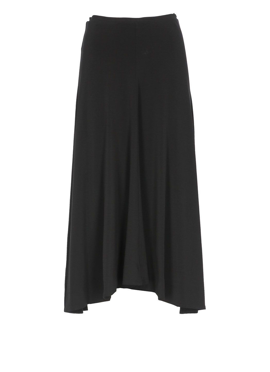 Jil Sander Crepe Fluid Skirt In Black | ModeSens