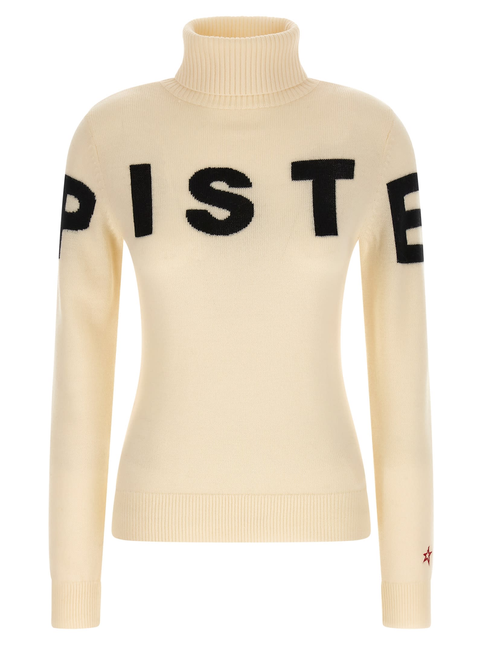 Perfect Moment Piste Sweater In Neutral
