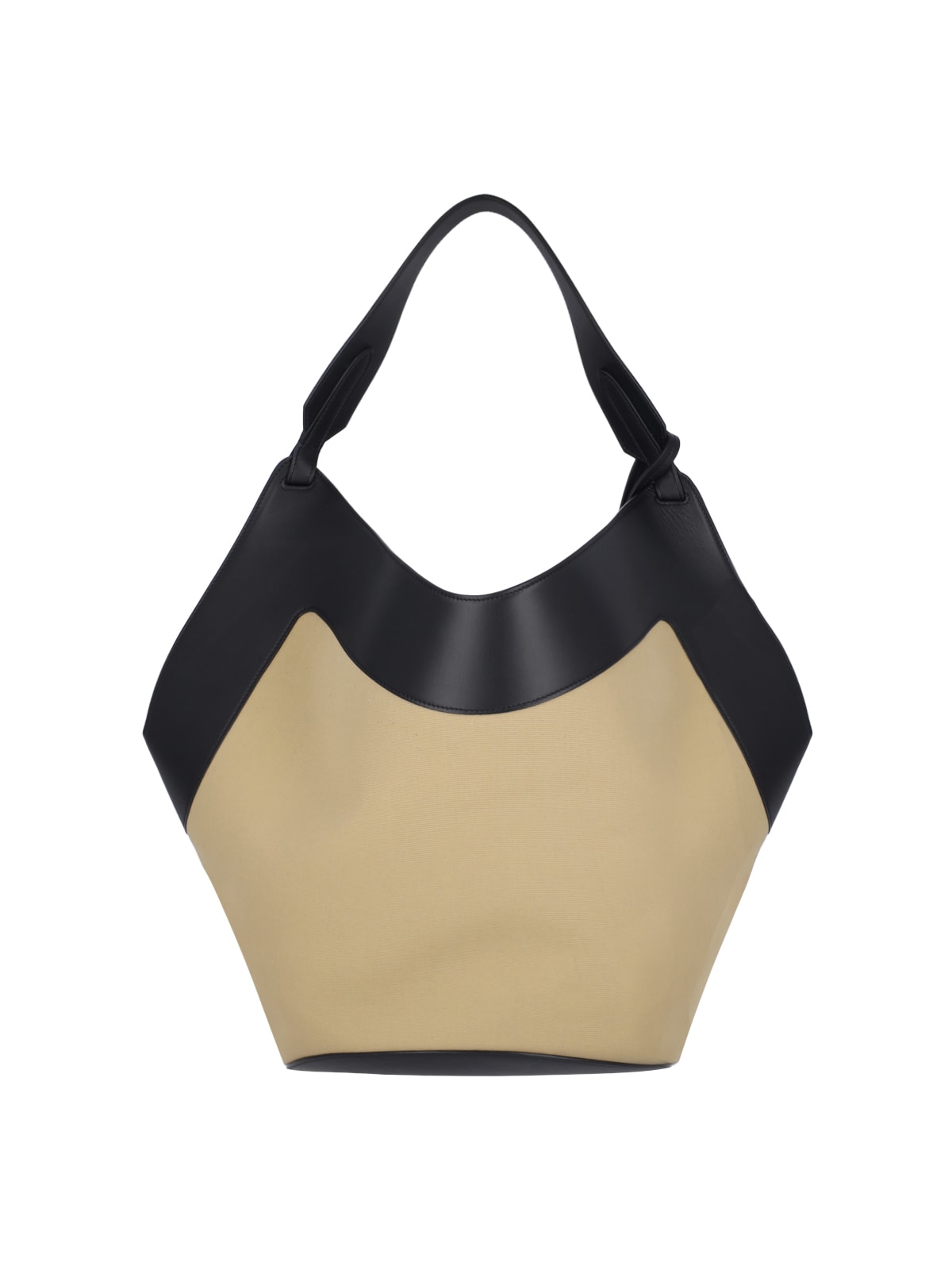 Shop Khaite Medium Tote Bag Lotus In Beige