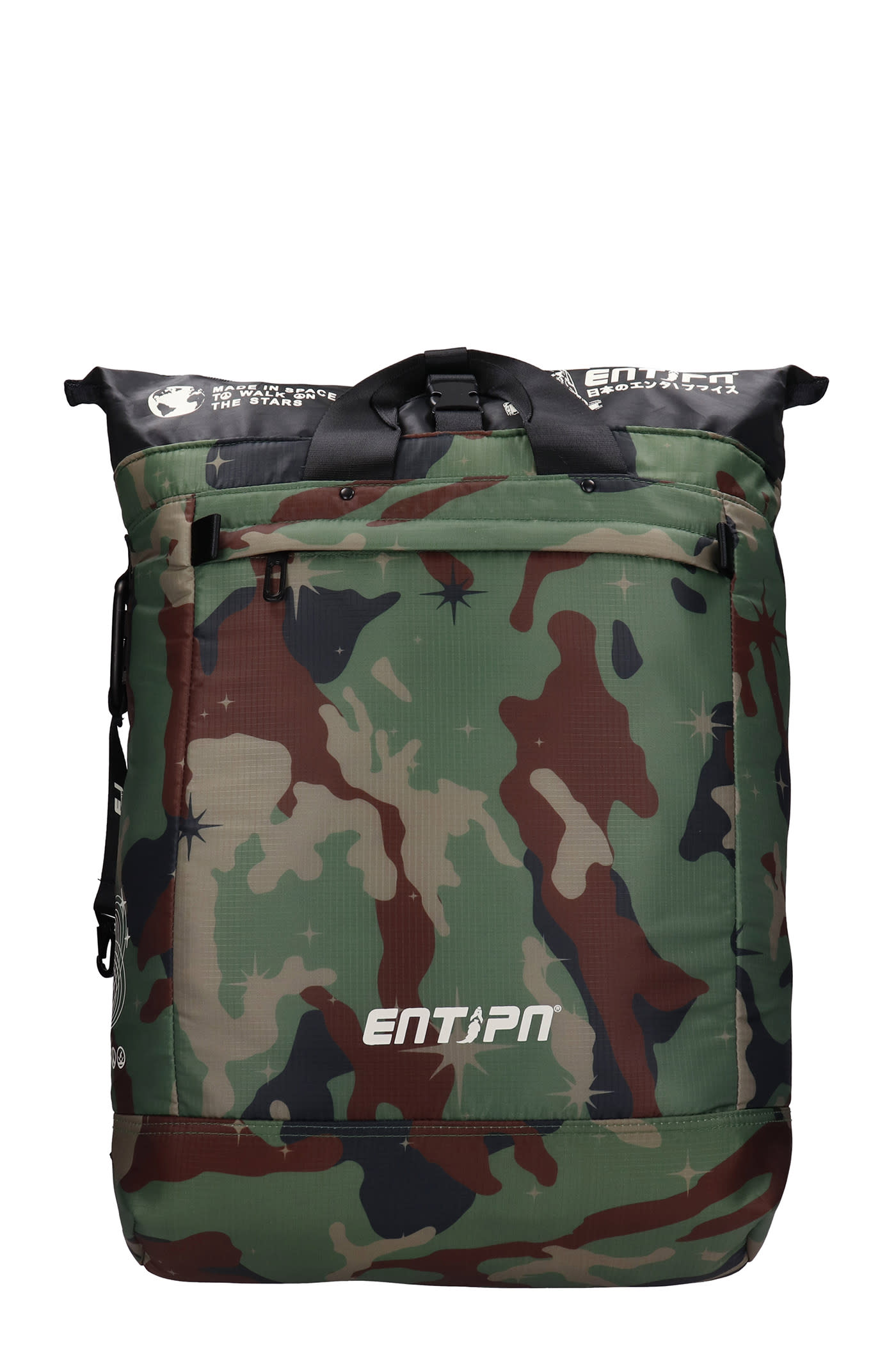 Enterprise Japan Backpack In Camouflage Nylon