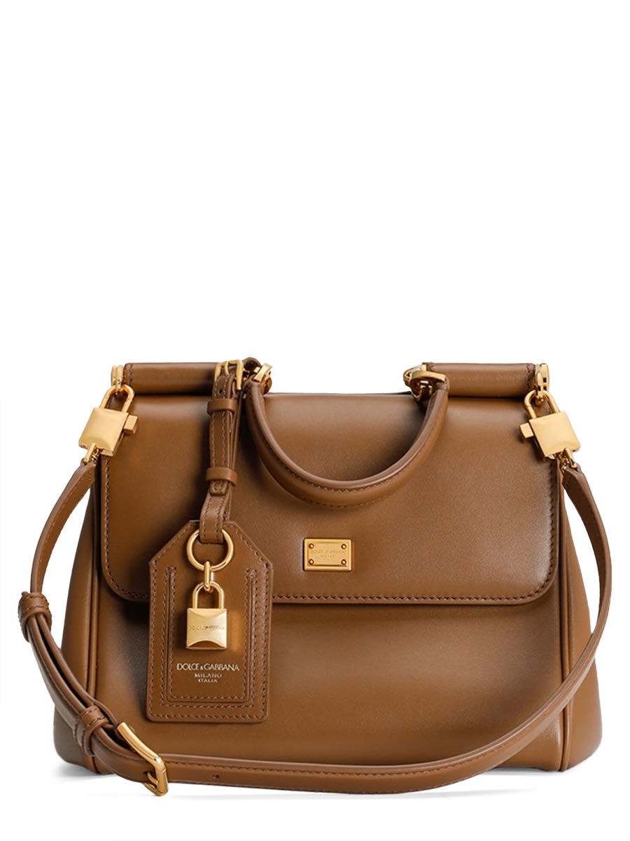 Dolce & Gabbana "my Sicily" Handbag In Brown