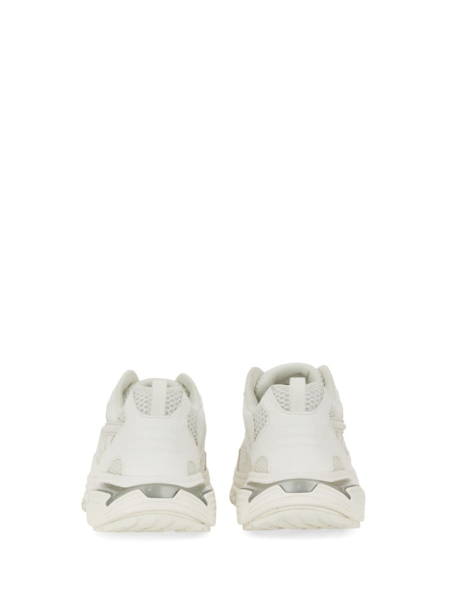 Shop Diesel S-serendipity Pro-x1 W Mesh Panelled Sneakers In White