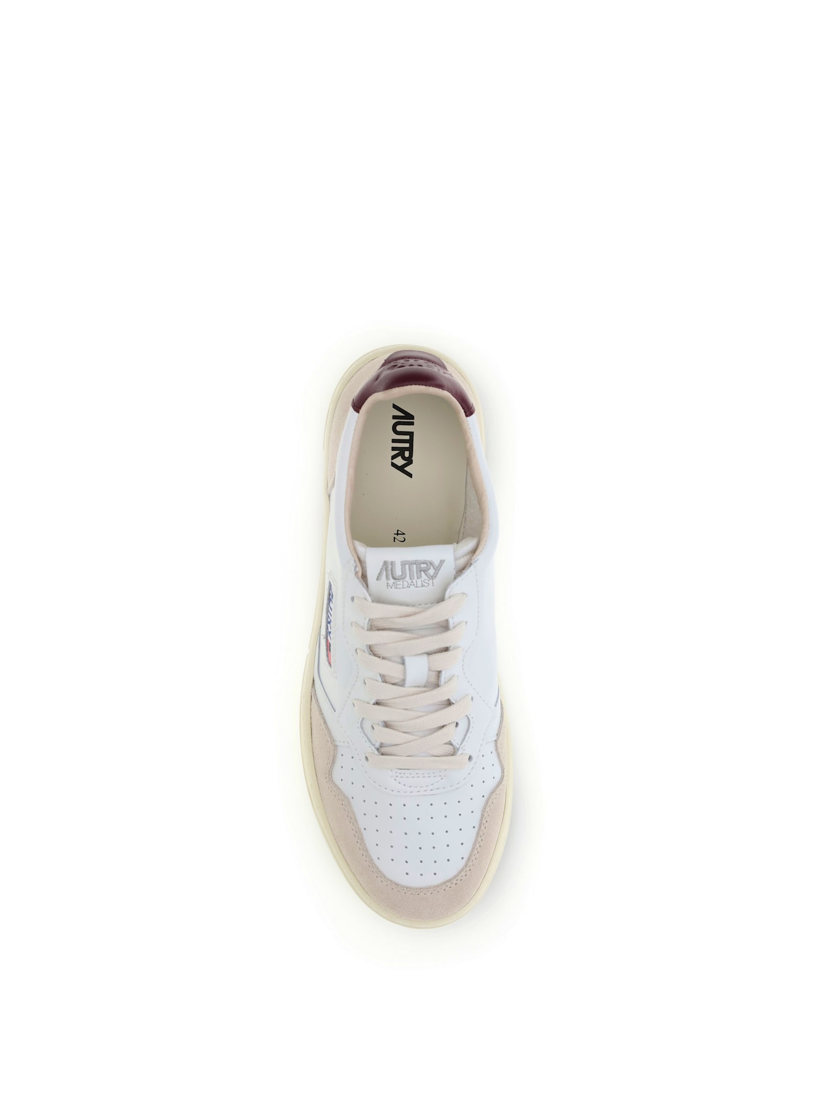 Autry Medalist Low Sneakers In White