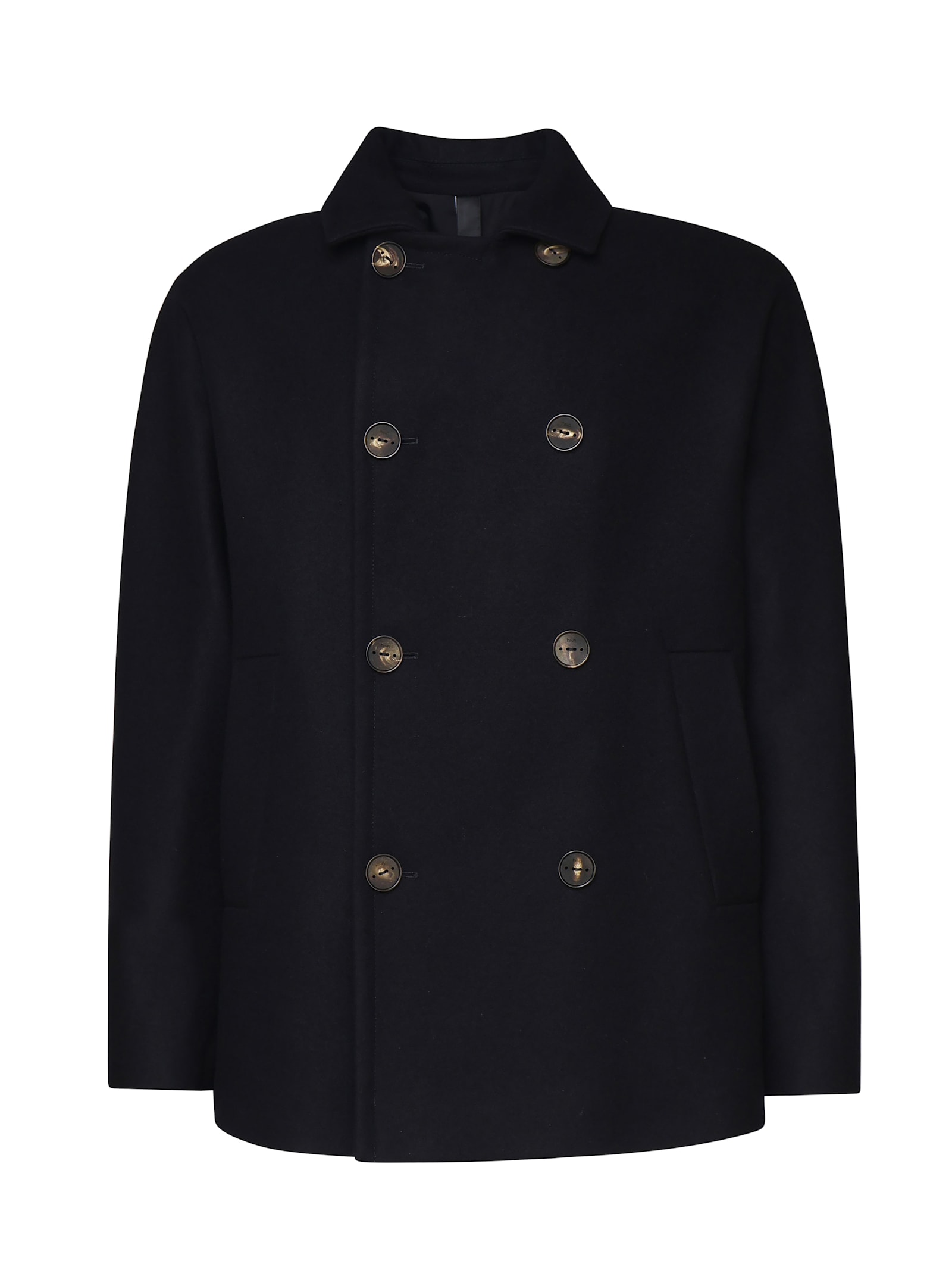 Ortolini Virgin Wool And Cotton Blend Jacket