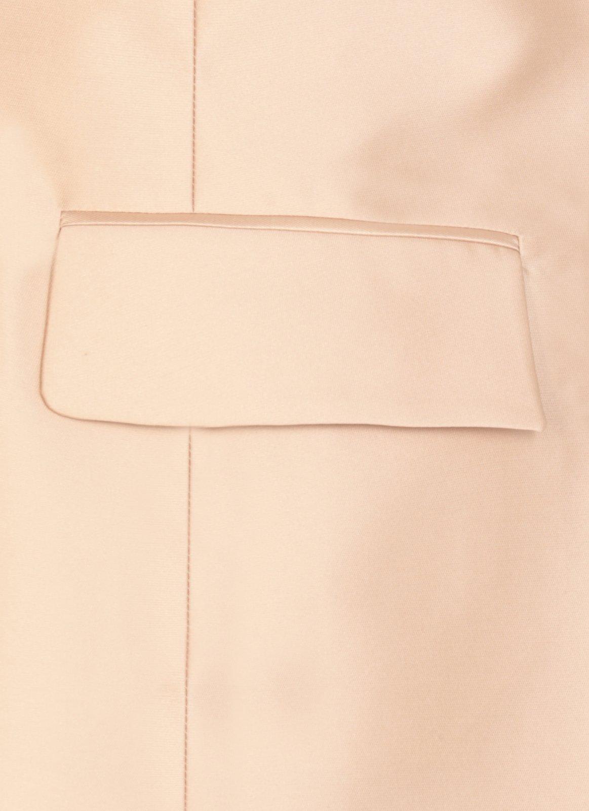 Alberta Ferretti Mikado Cocktail Satin Jacket In Ivory