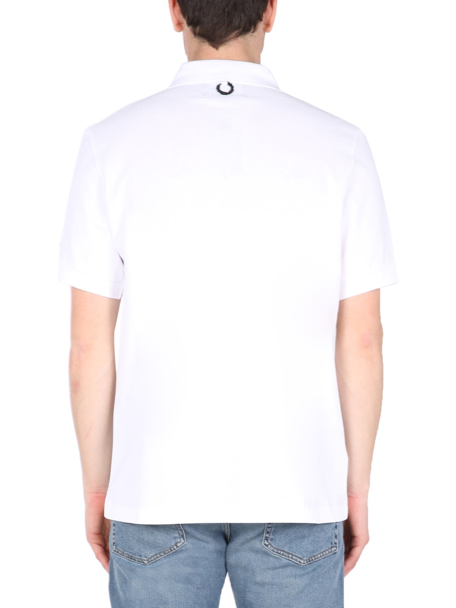 Shop Fred Perry Regular Fit Polo In White