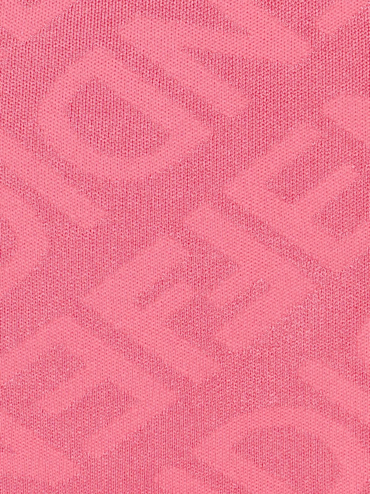 Shop Fendi Logo Minidress In Pink