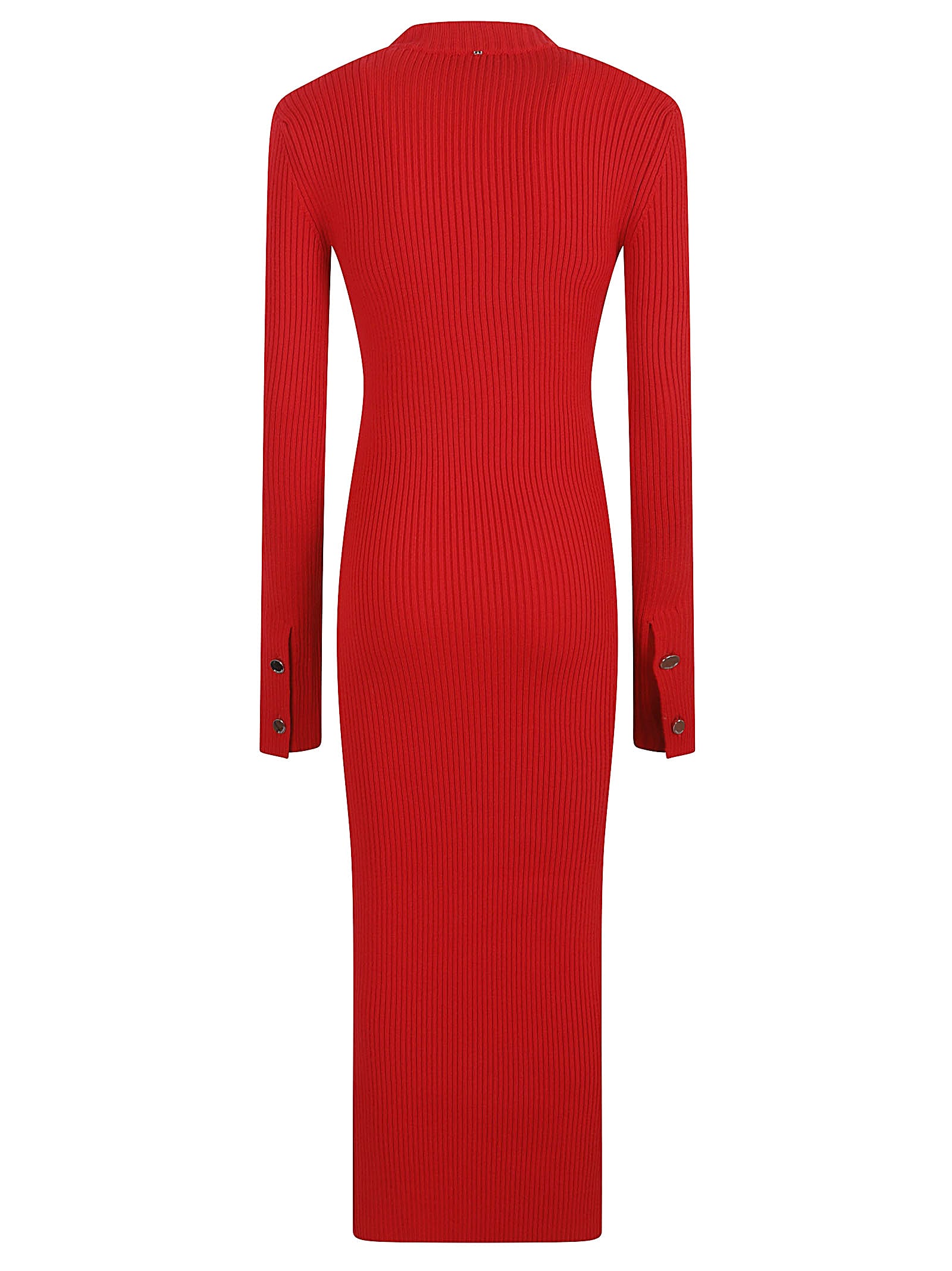 Sportmax Garibo Abito In Maglia In Red
