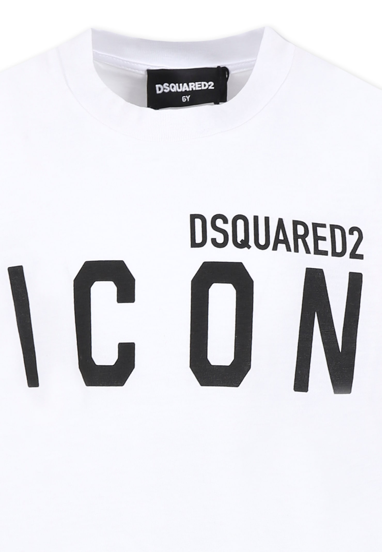 Dsquared2 Kids Icon T-shirt In White