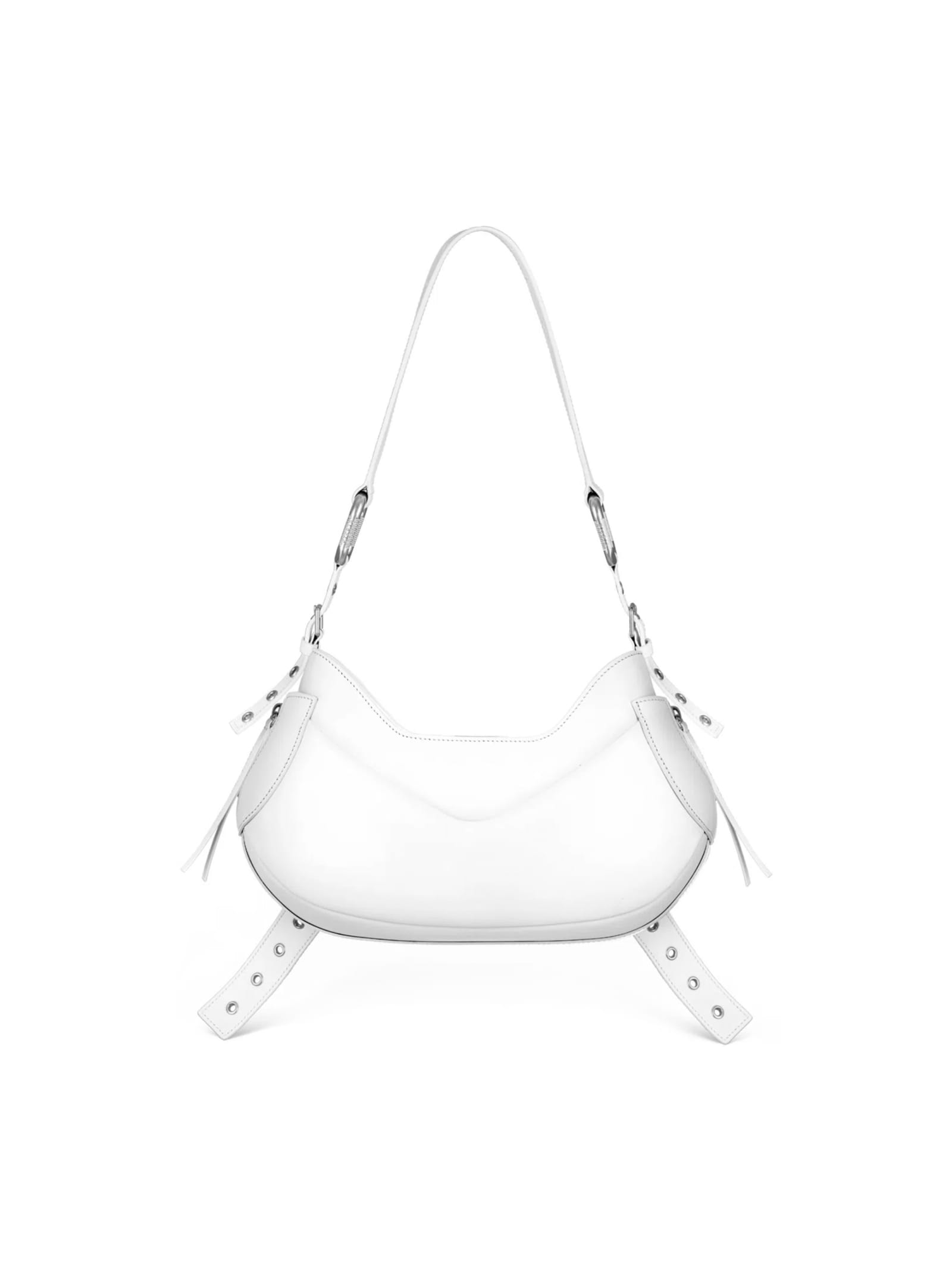 Shop Biasia Shoulder Bag Y2k.001 In White