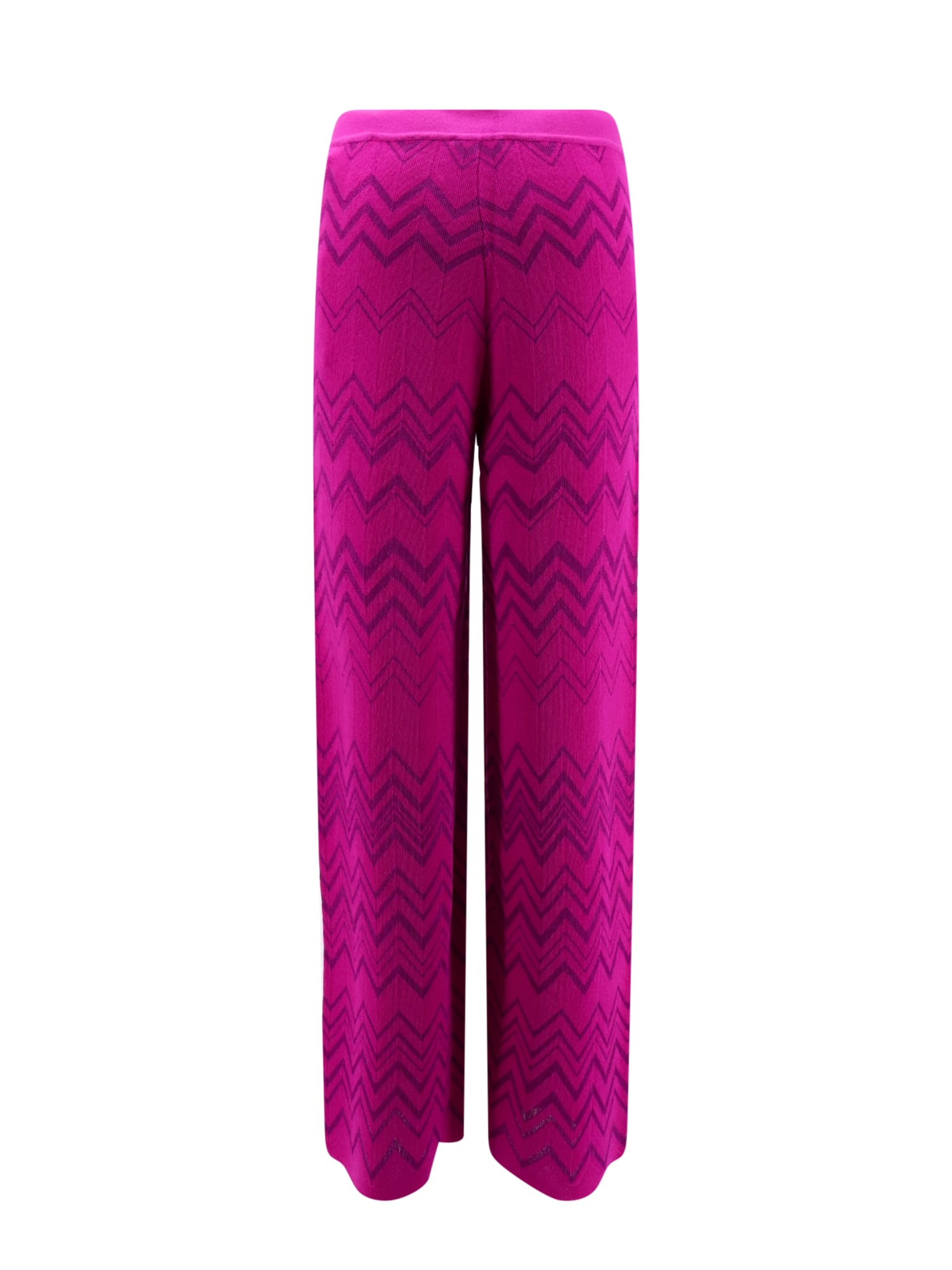 Shop Missoni Trouser In Purple