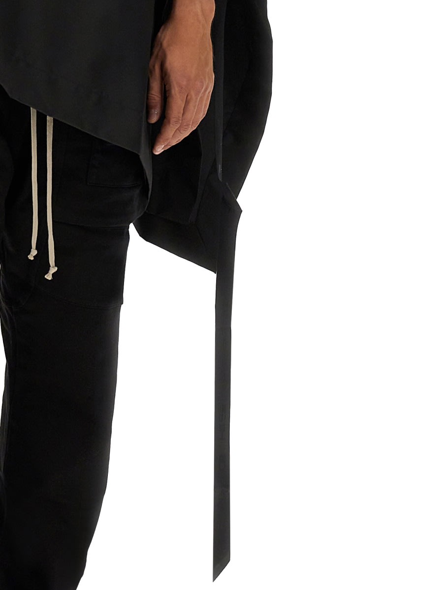 Drkshdw Waterproof Cape With Hood In Black